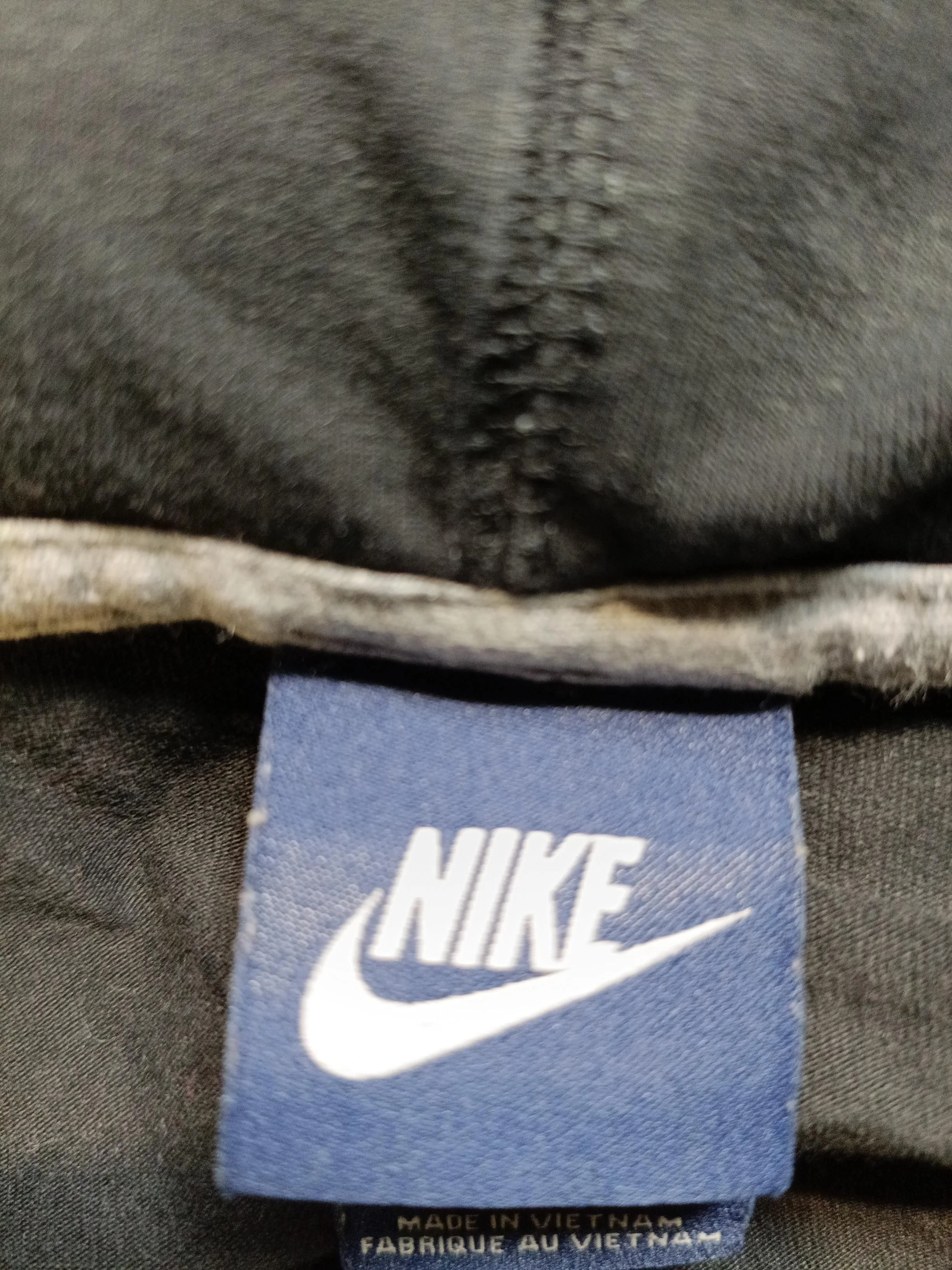 Nike Women's Hoodie M Black Cotton with Elastane Pullover - Image 6