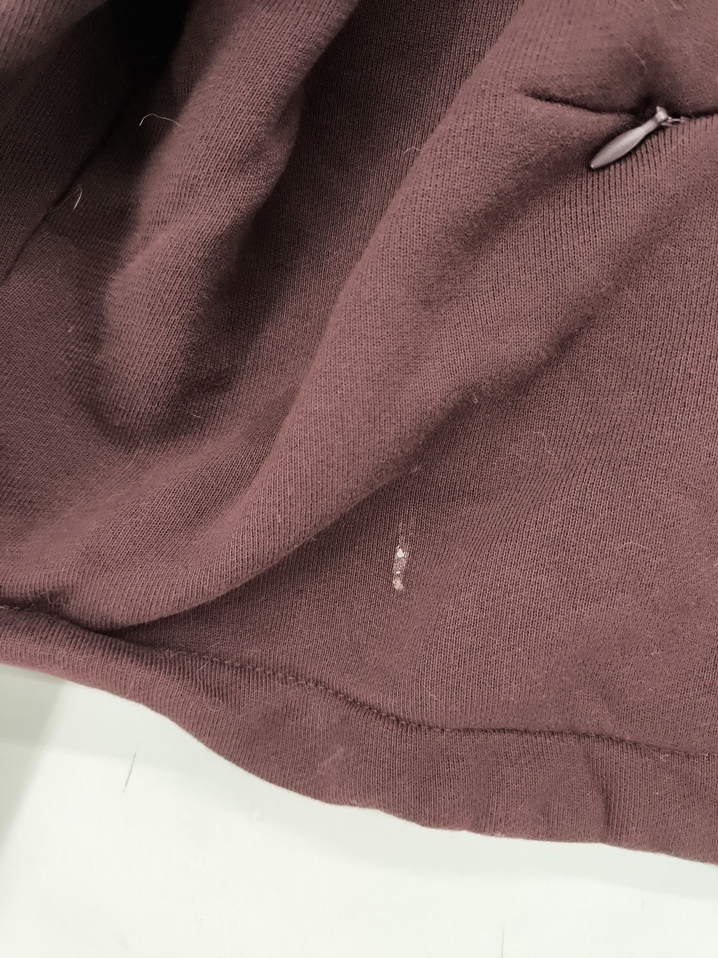Nike Women's Hoodie M Brown 100% Cotton Pullover - Image 6