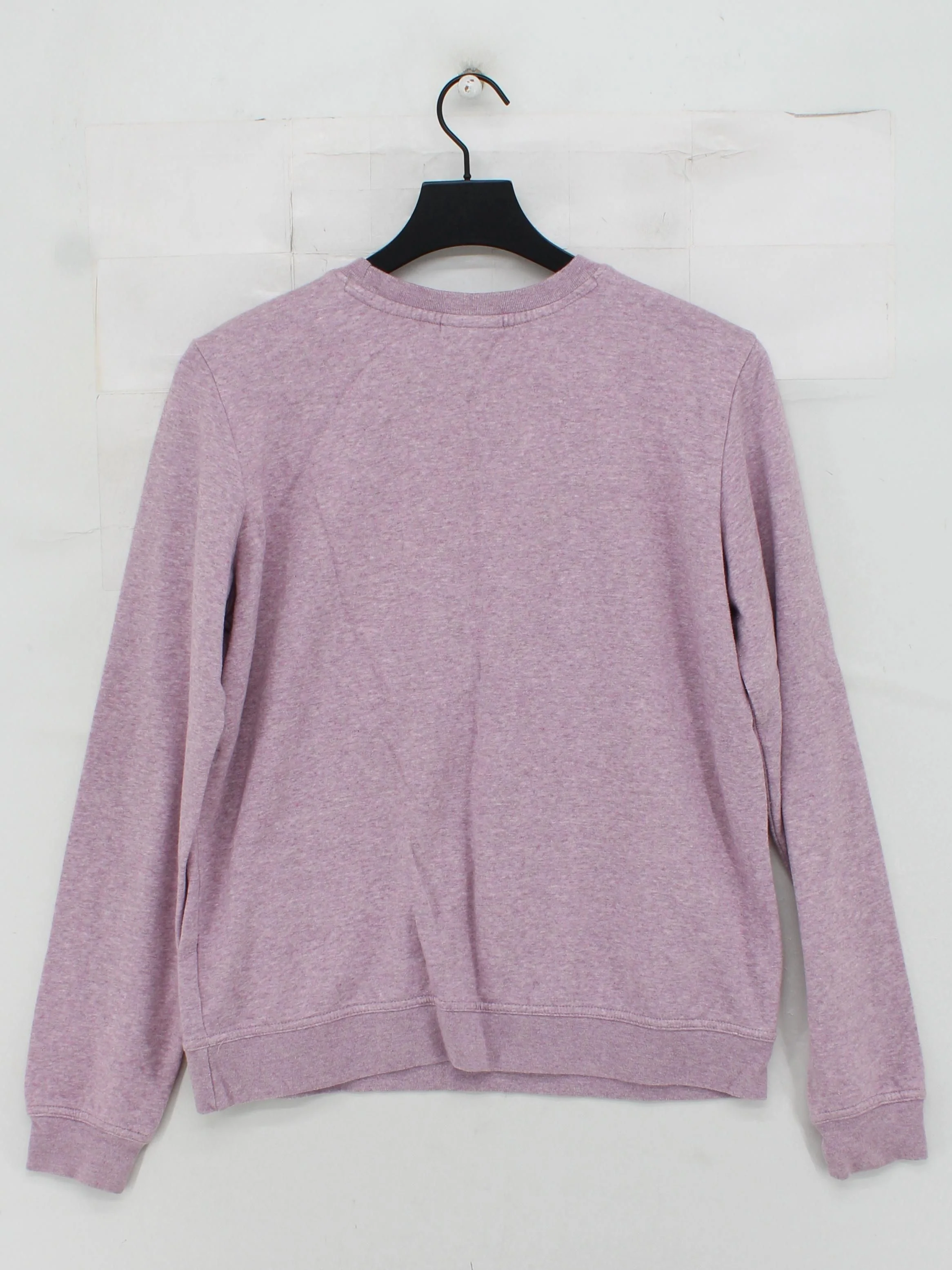 Nike Women's Hoodie M Purple Cotton with Viscose, Polyester Pullover - Image 2