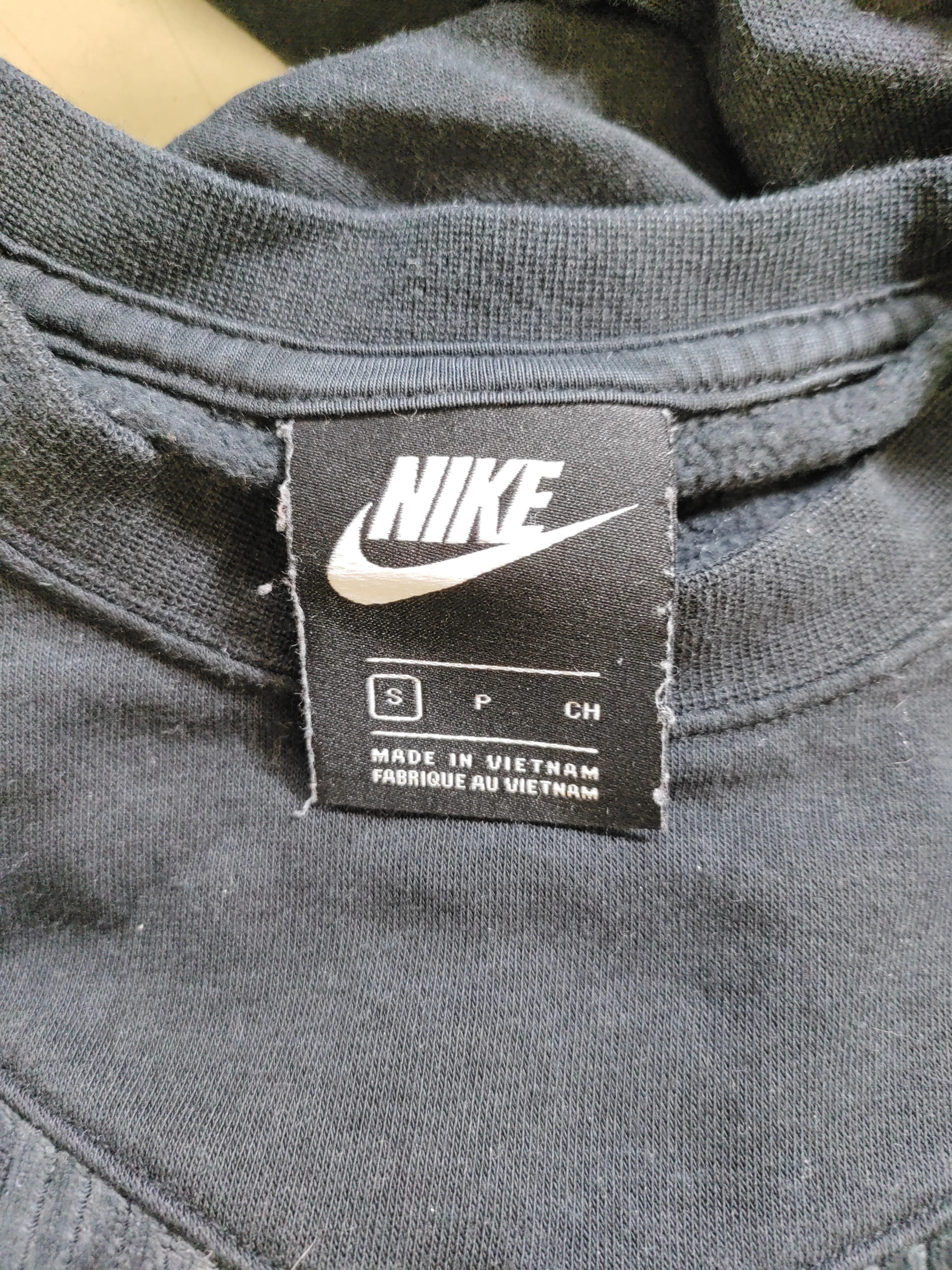 Nike Women's Hoodie S Black Cotton with Rayon, Polyester Pullover - Image 5