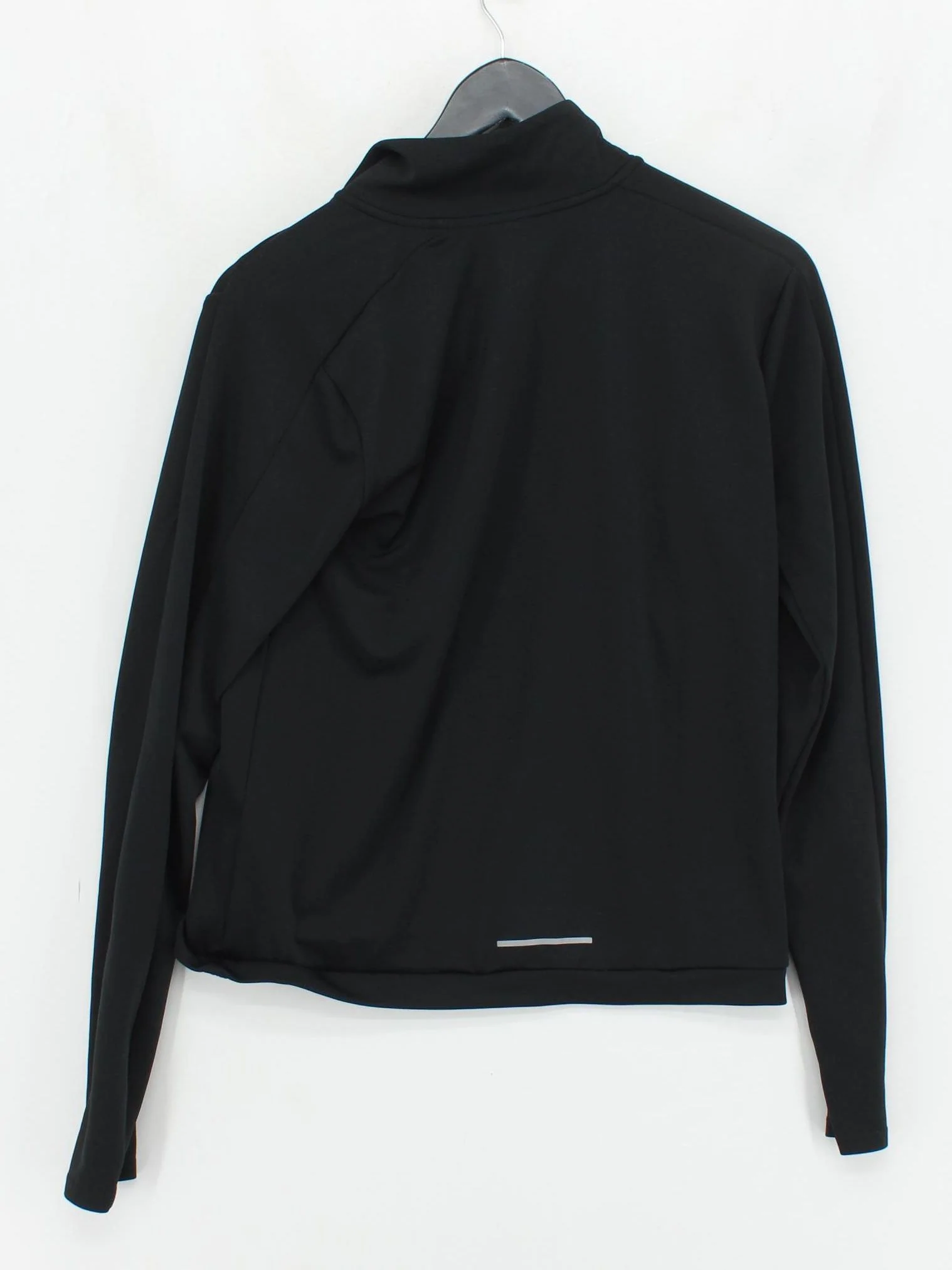 Nike Women's Hoodie S Black Graphic 100% Polyester Pullover - Image 2