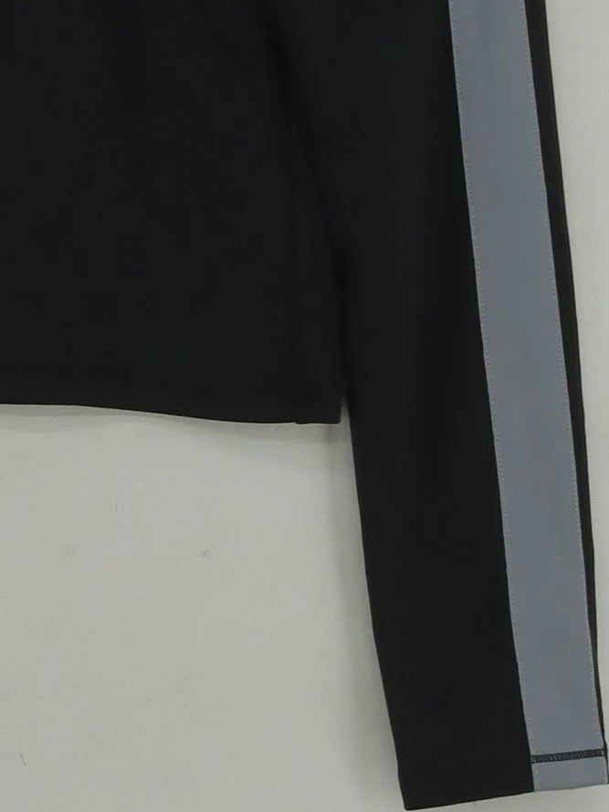 Nike Women's Hoodie S Black Graphic Polyester with Elastane Pullover - Image 4