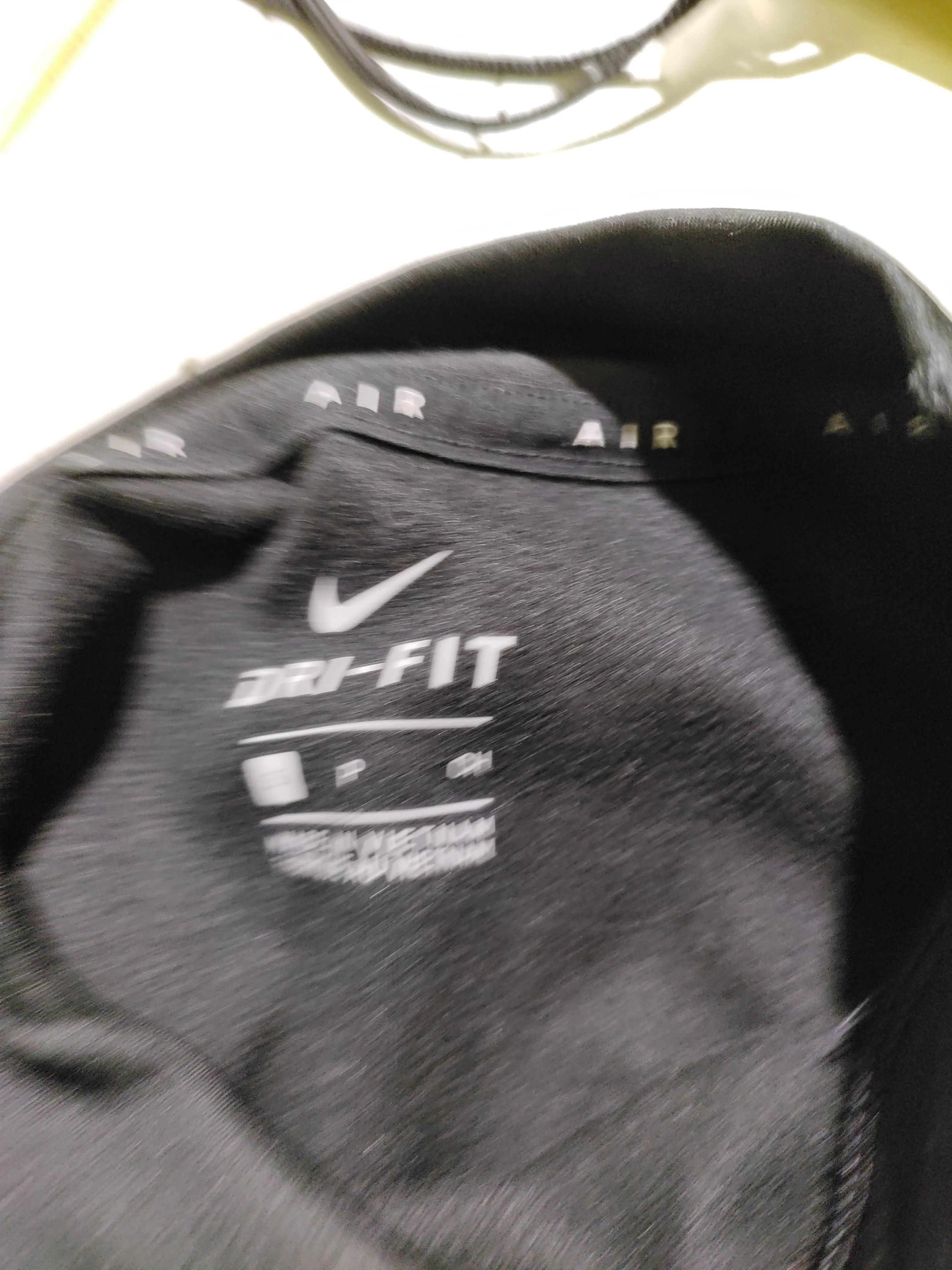 Nike Women's Hoodie S Black Graphic Polyester with Elastane Pullover - Image 5