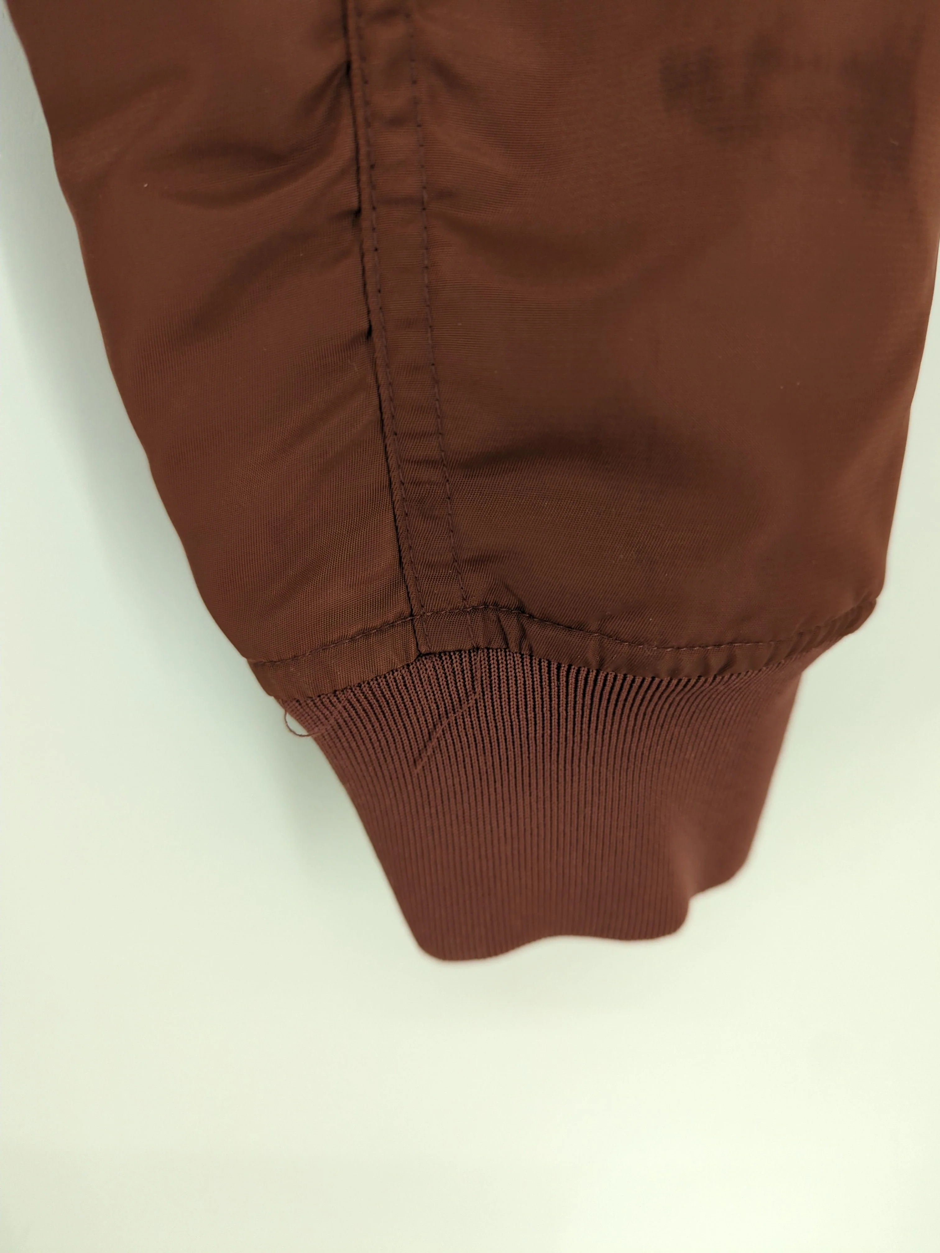 Nike Women's Hoodie S Brown Cotton with Nylon, Polyester Pullover - Image 5