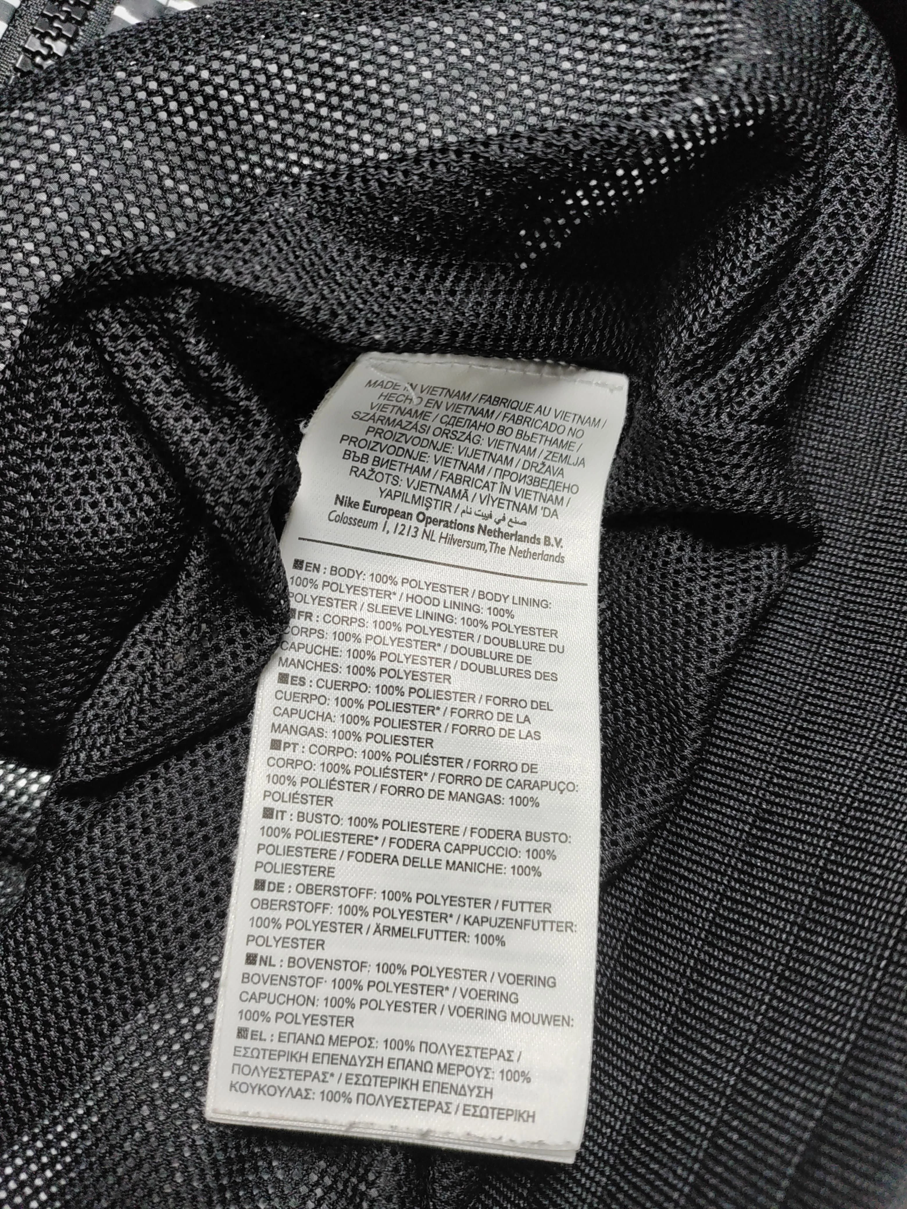 Nike Women's Hoodie S Grey Striped 100% Polyester Pullover - Image 6