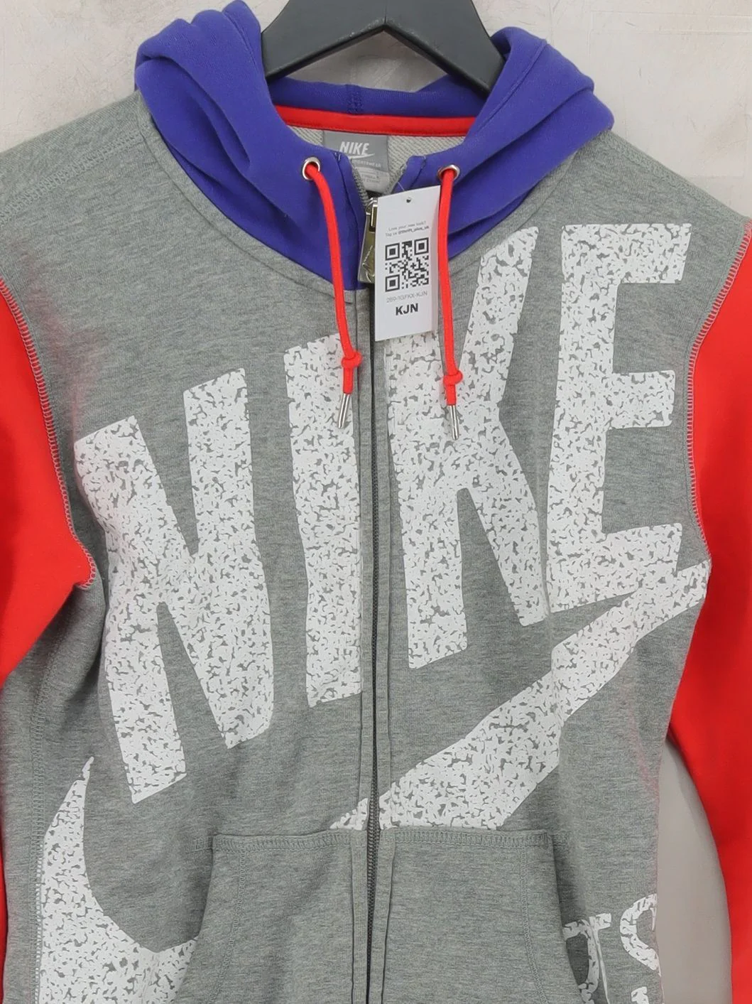 Nike Women's Hoodie S Multi Graphic 100% Cotton Pullover - Image 3