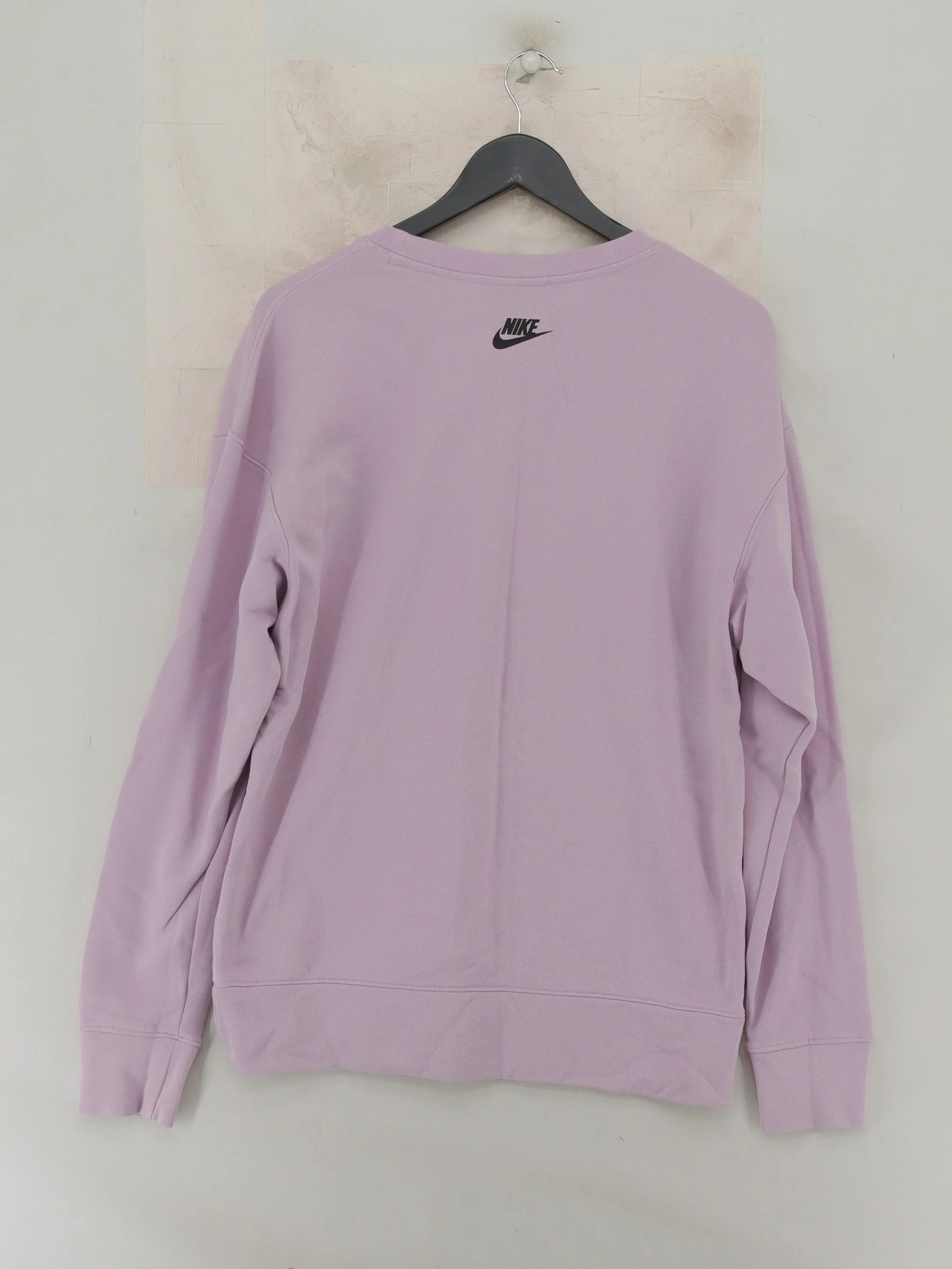 Nike Women's Hoodie S Purple Cotton with Polyester Pullover - Image 2