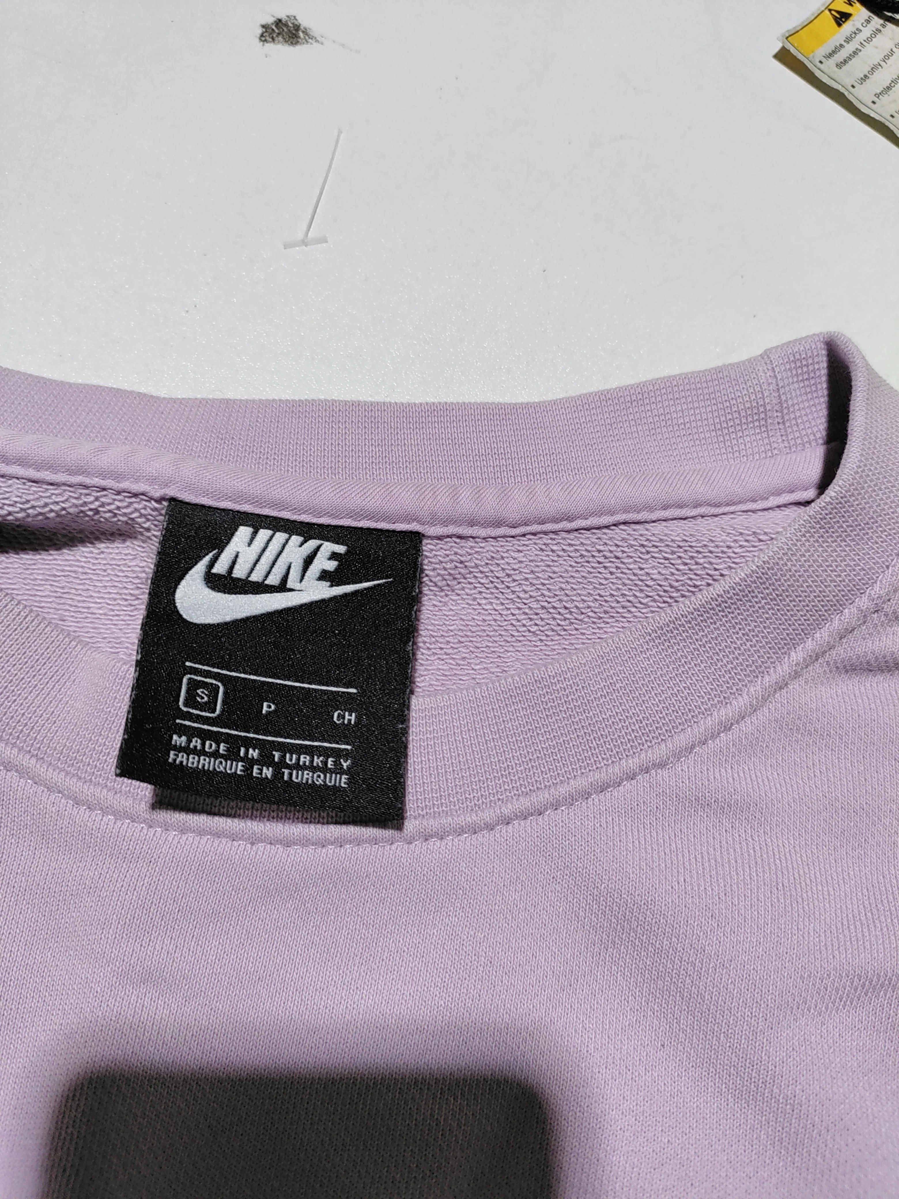 Nike Women's Hoodie S Purple Cotton with Polyester Pullover - Image 5