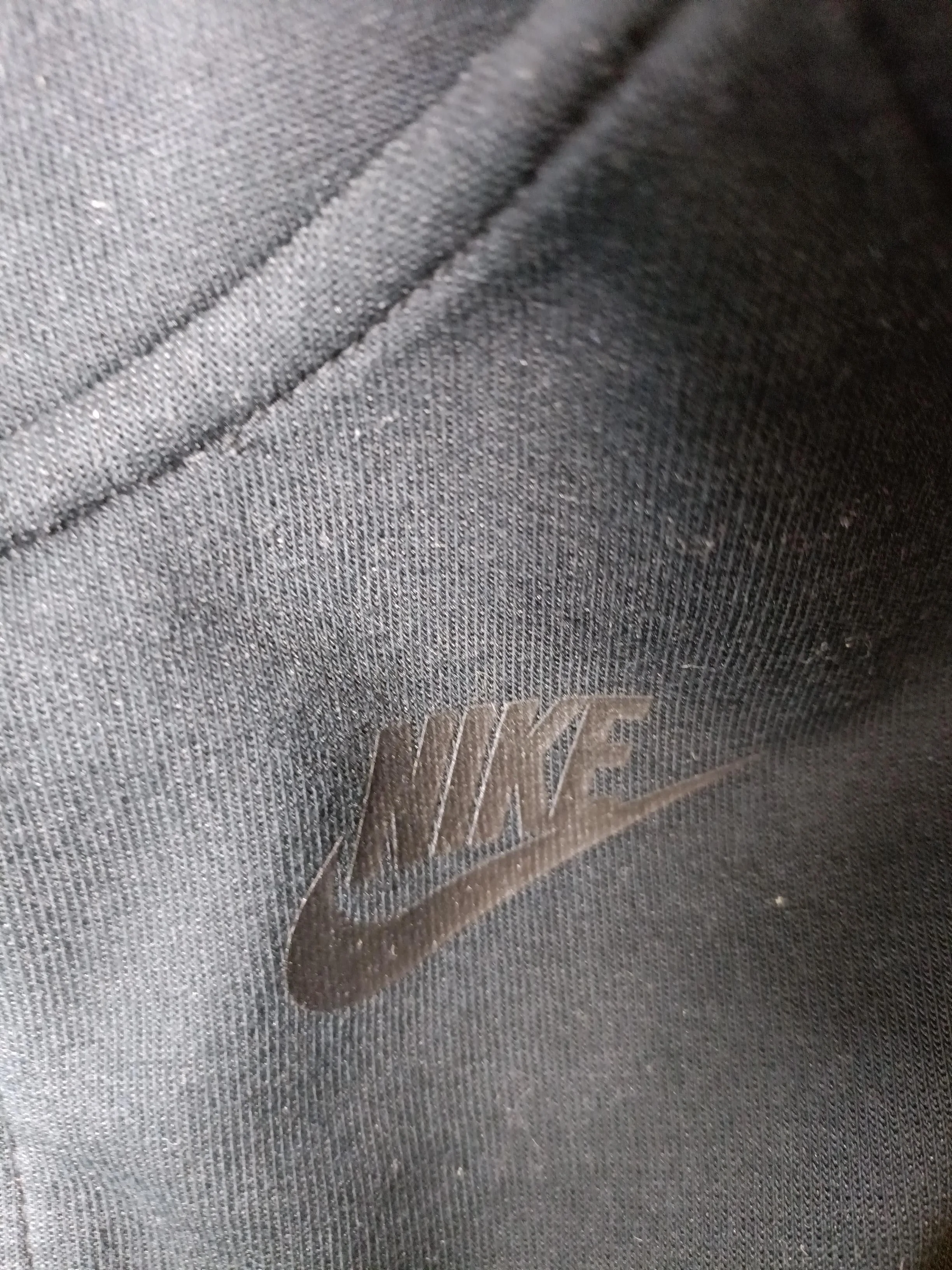 Nike Women's Hoodie XS Black Cotton with Polyester Pullover - Image 5