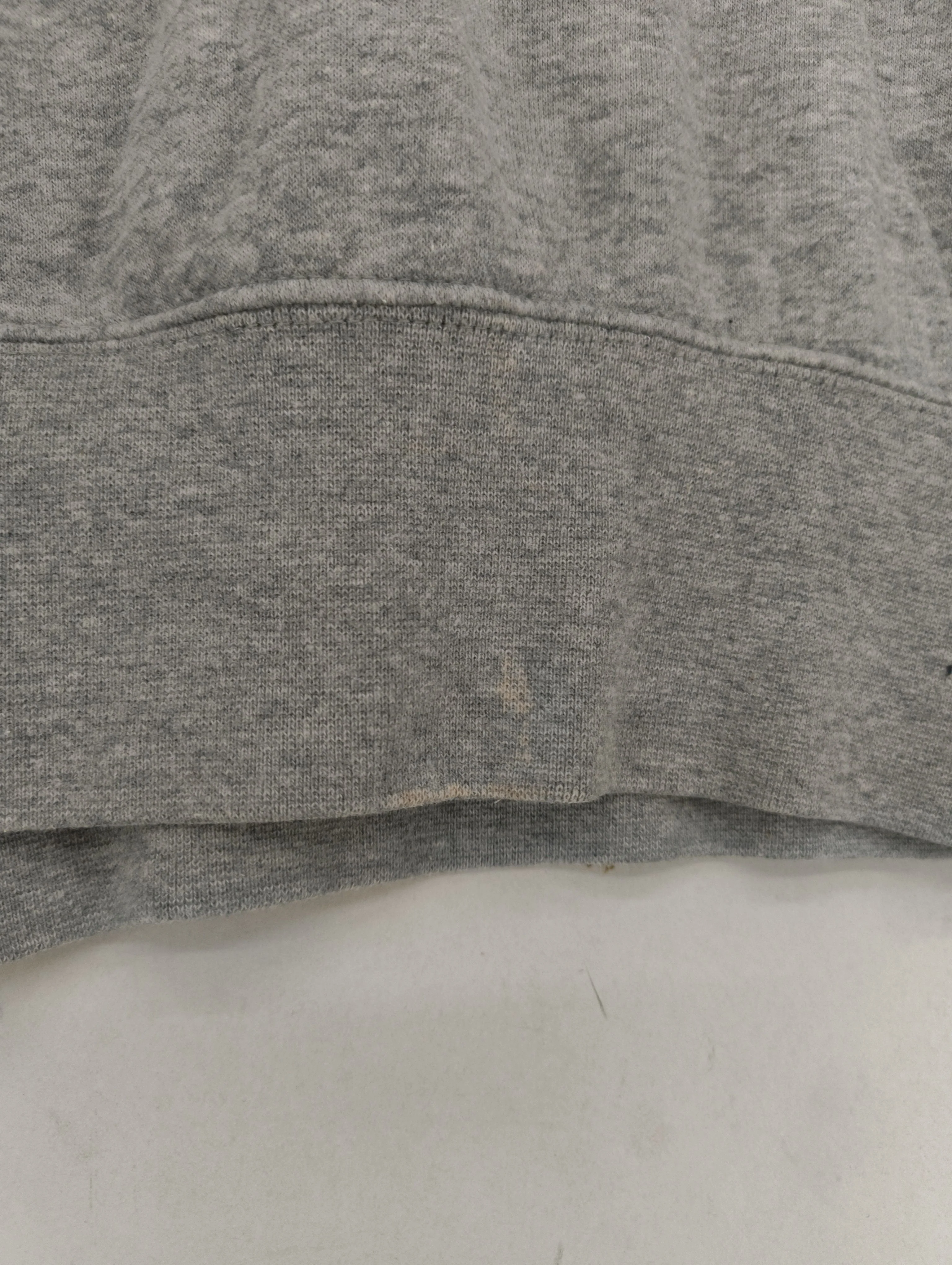 Nike Women's Hoodie XS Grey Cotton with Polyester Pullover - Image 5