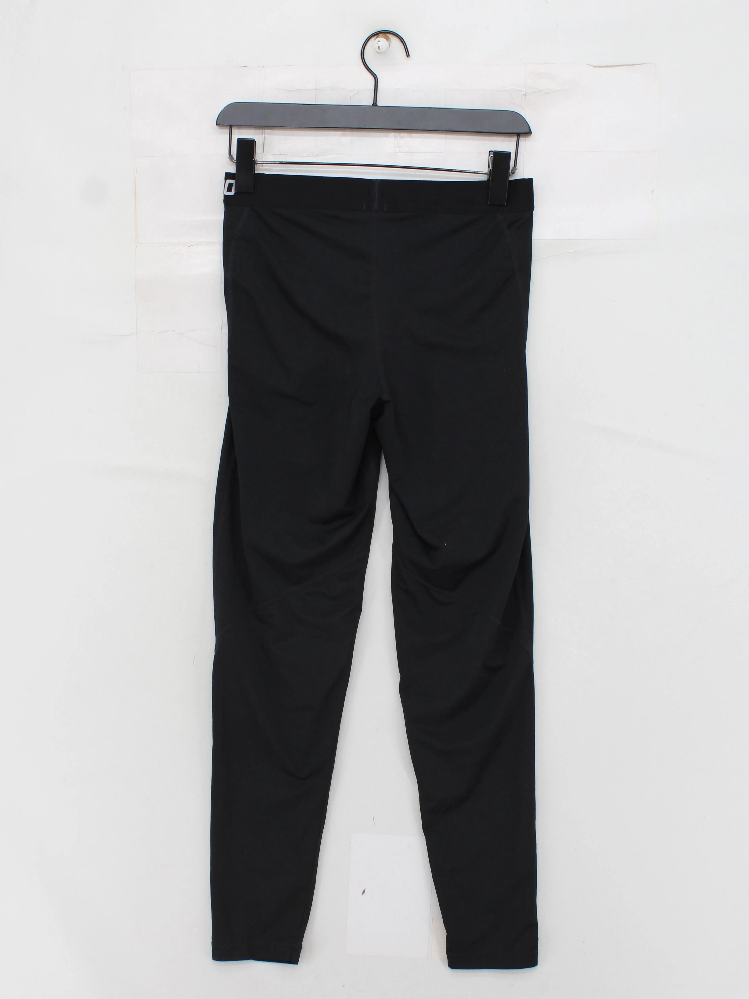 Nike Women's Leggings L Black Polyester with Elastane Full length - Image 2