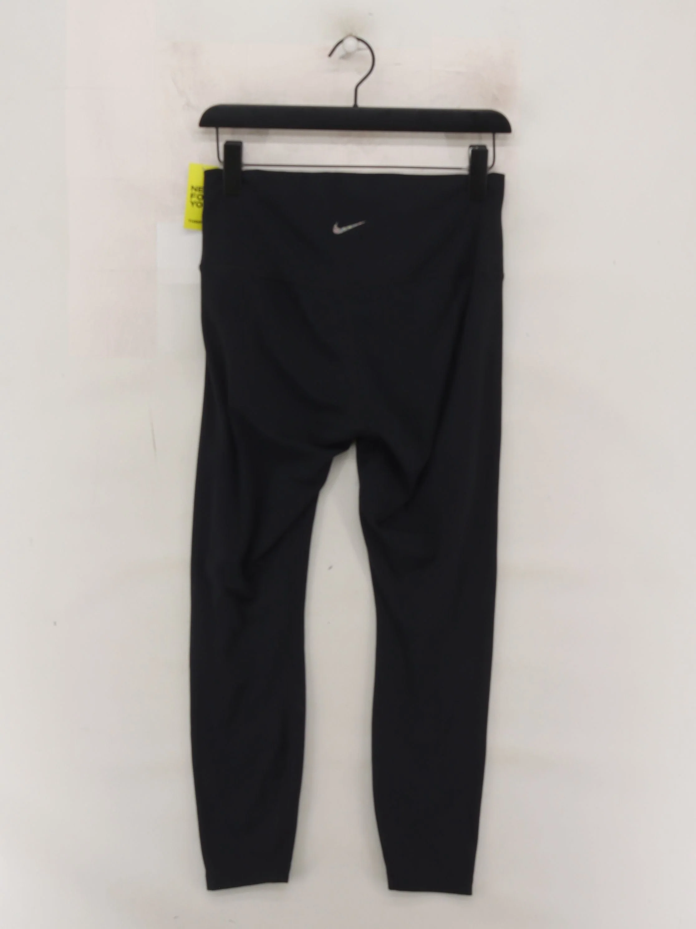 Nike Women's Leggings L Black Polyester with Elastane Full length - Image 2
