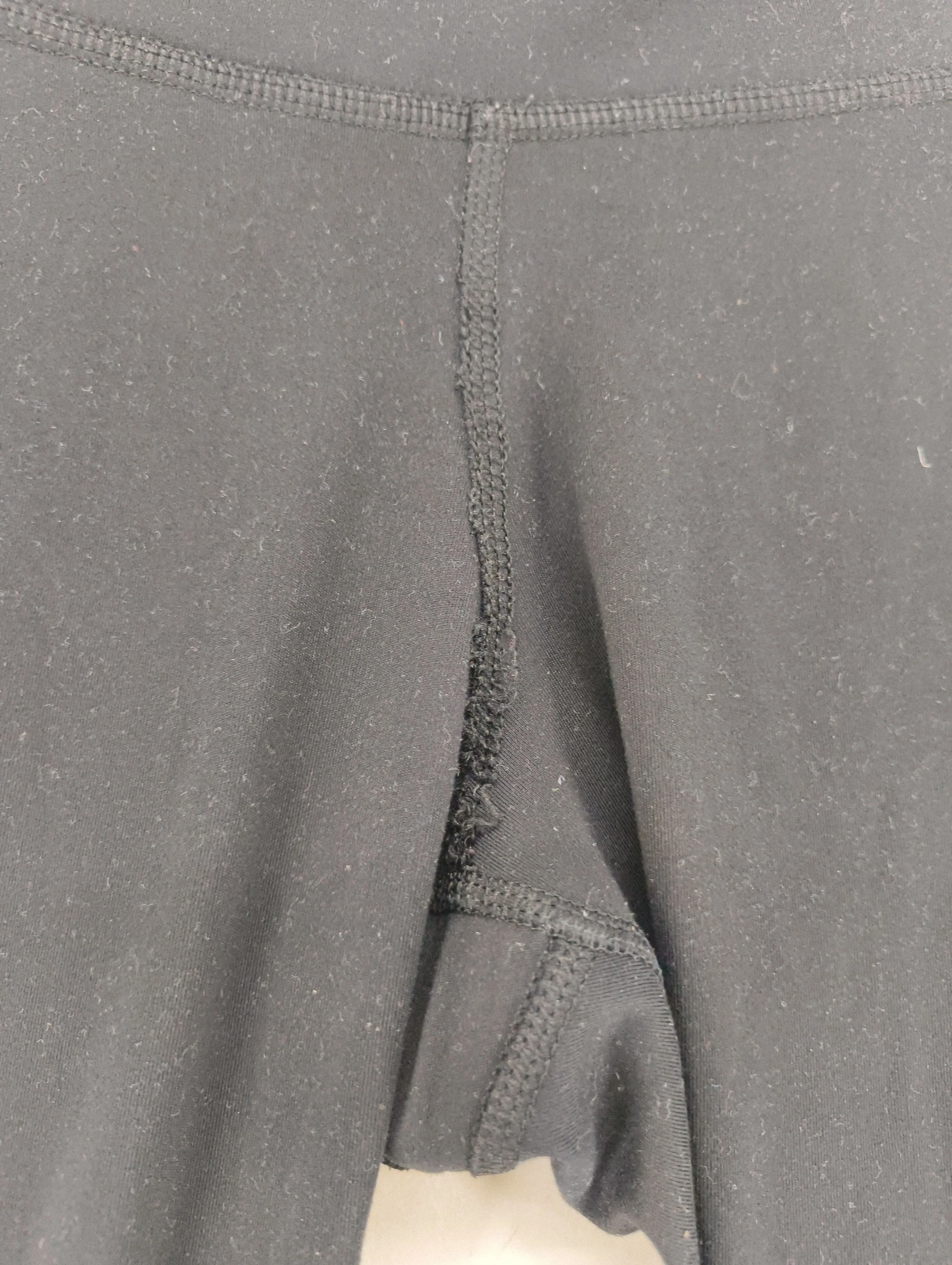Nike Women's Leggings L Black Polyester with Elastane Full length - Image 5