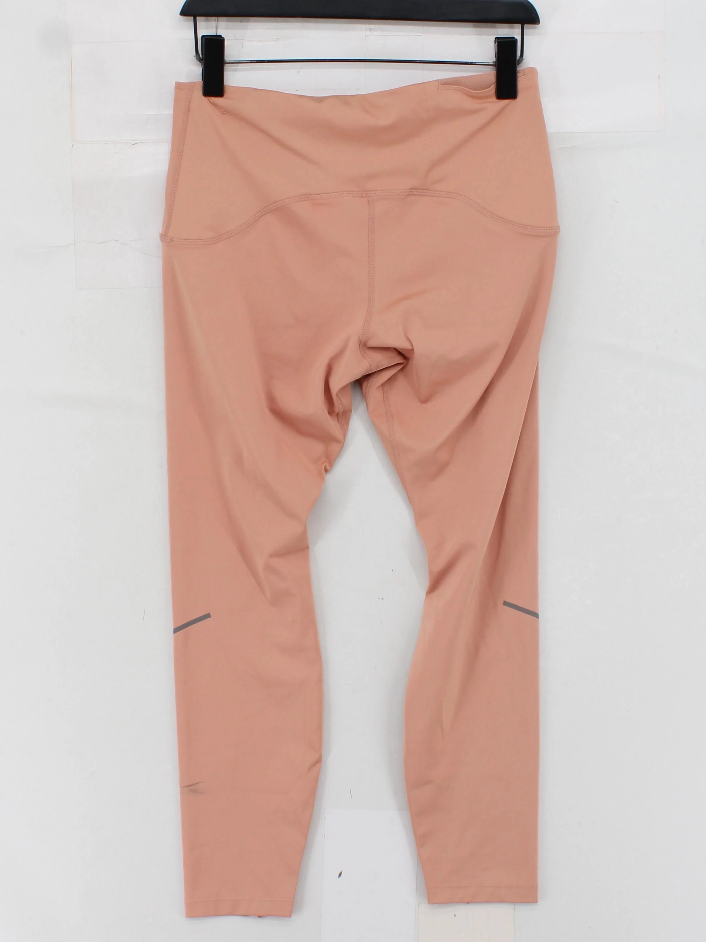Nike Women's Leggings L Pink Polyester with Elastane Capri - Image 2