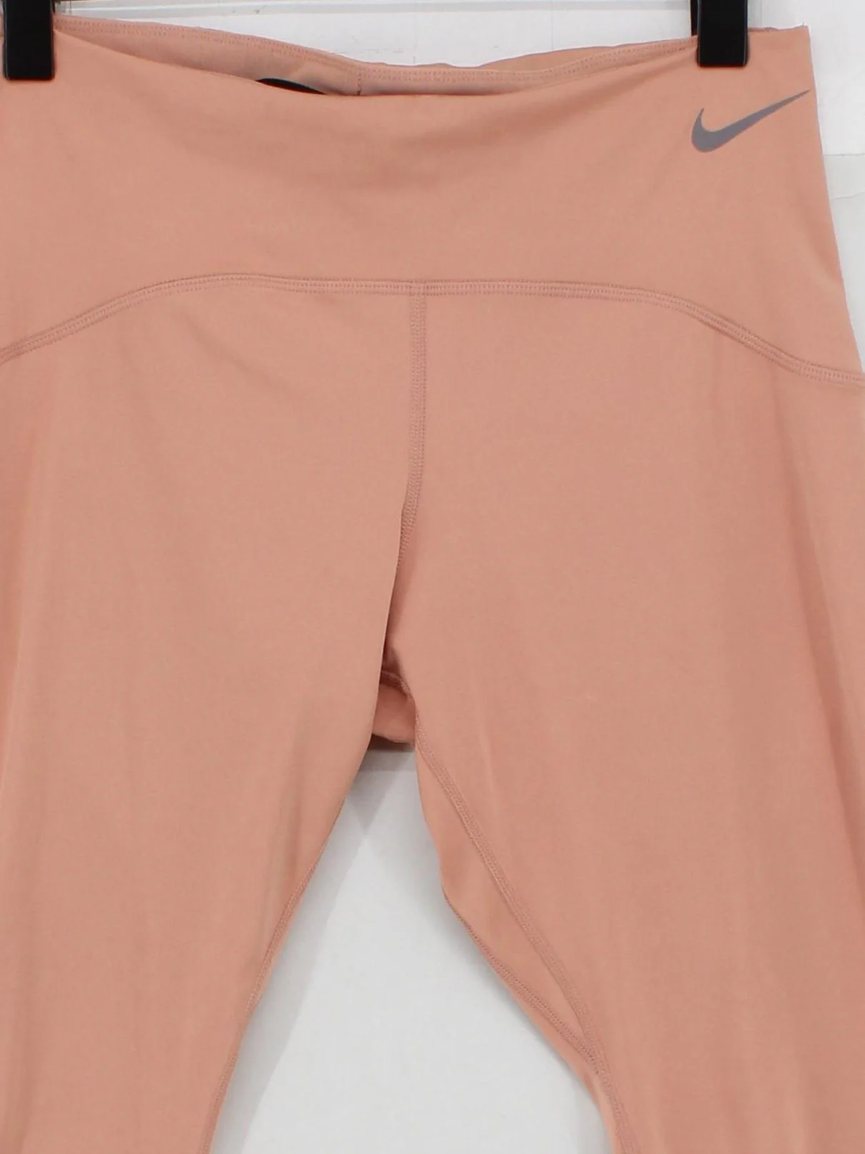 Nike Women's Leggings L Pink Polyester with Elastane Capri - Image 3