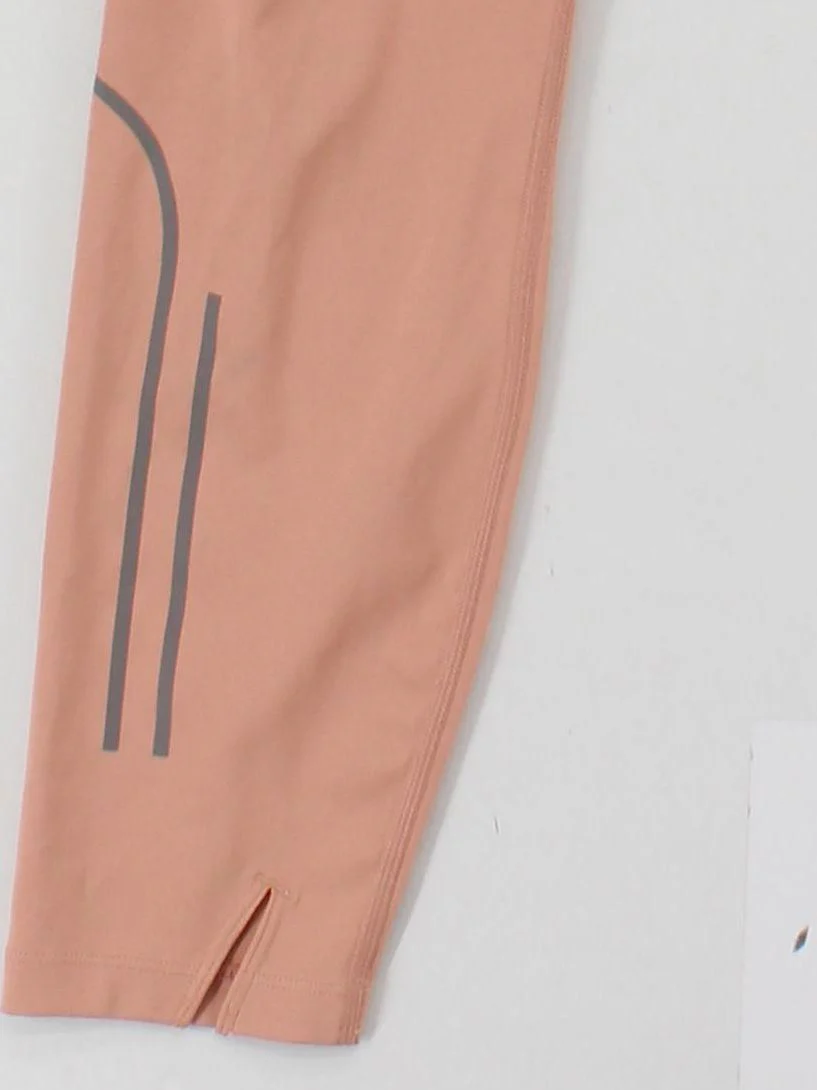 Nike Women's Leggings L Pink Polyester with Elastane Capri - Image 4