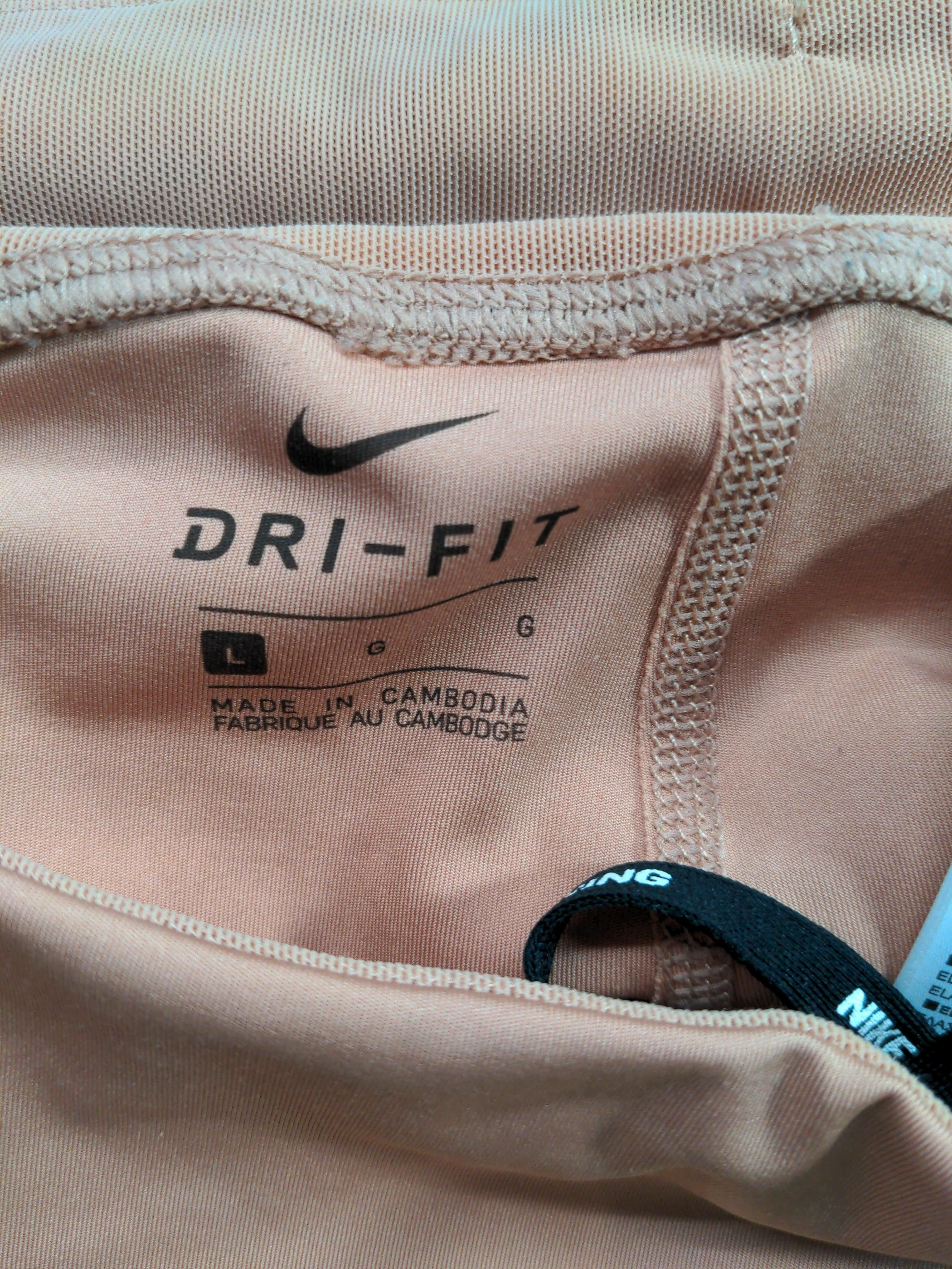 Nike Women's Leggings L Pink Polyester with Elastane Capri - Image 5