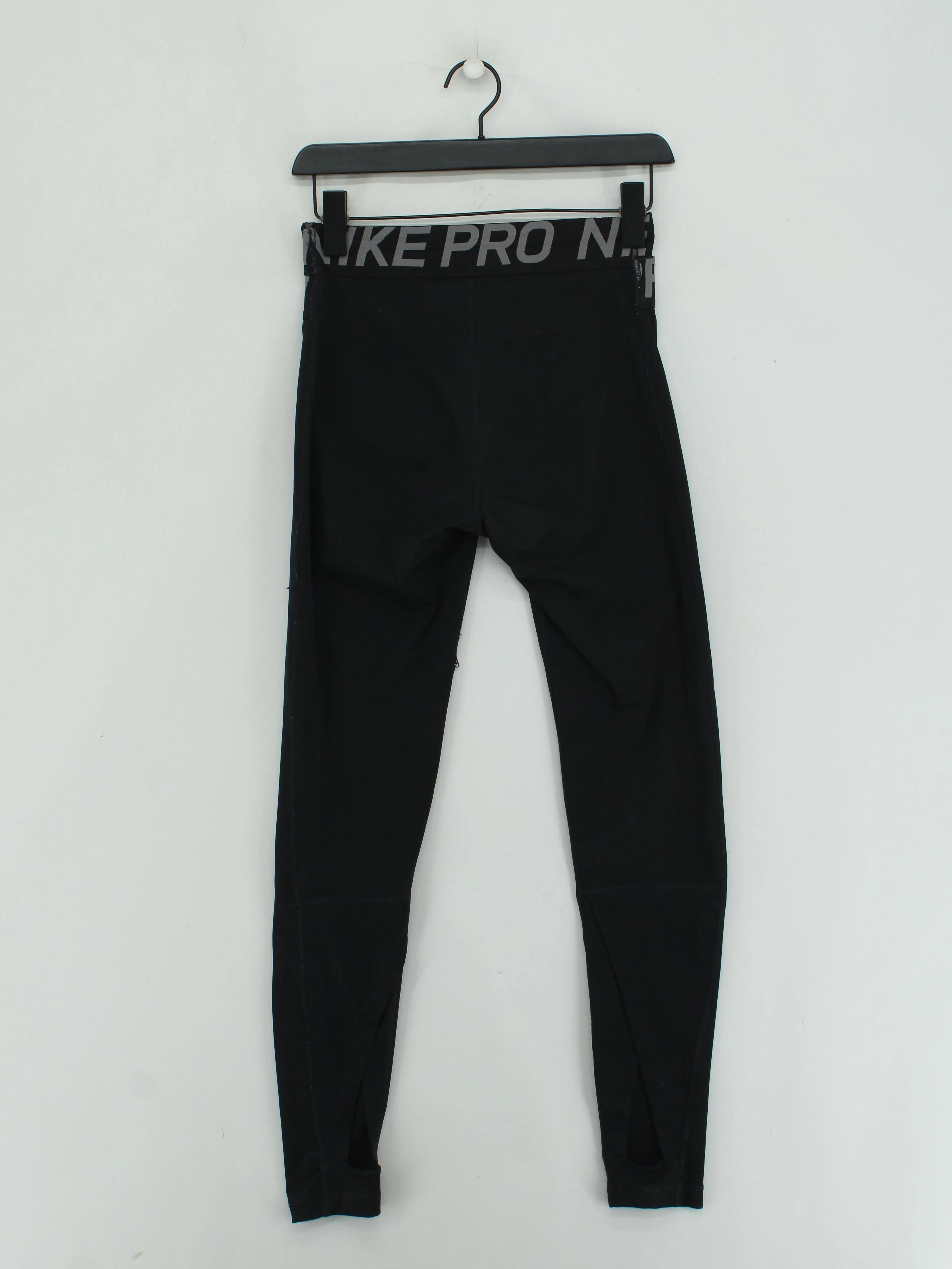 Nike Women's Leggings M Black Polyester with Spandex Full length - Image 2