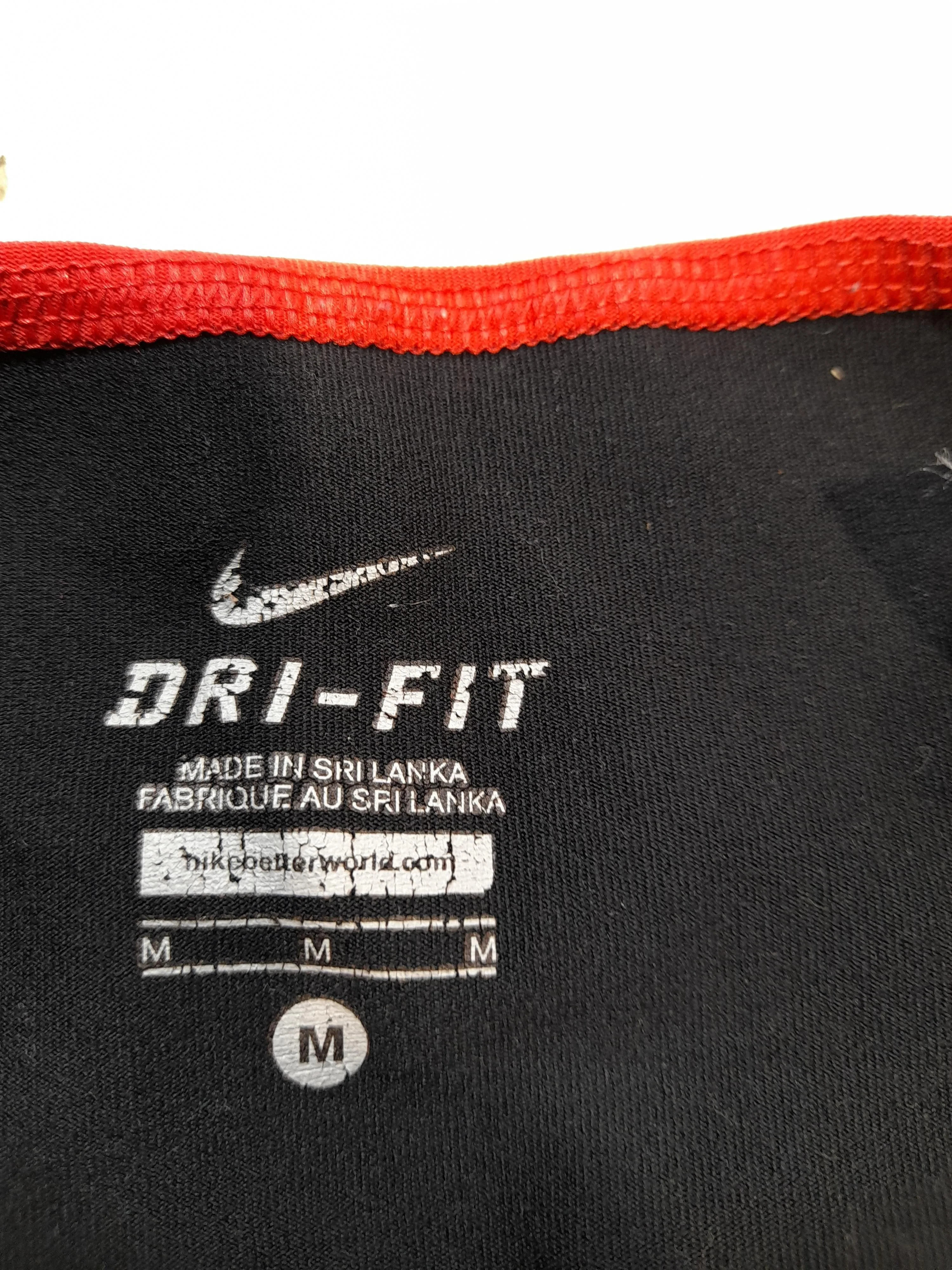 Nike Women's Leggings M Red Polyester with Elastane Full length - Image 5