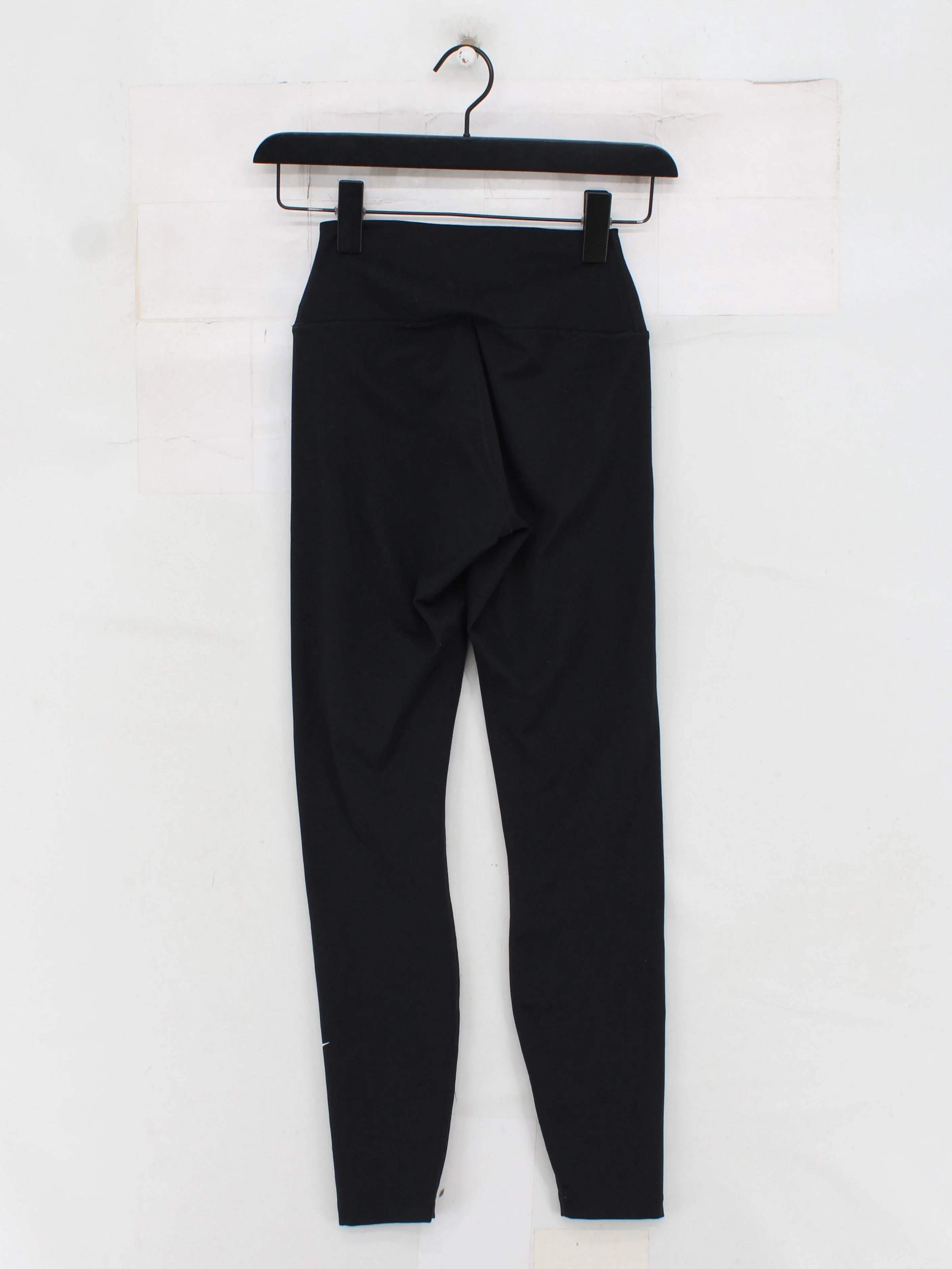 Nike Women's Leggings S Black Polyester with Elastane Full length - Image 2