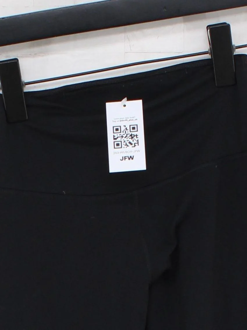 Nike Women's Leggings S Black Polyester with Elastane Full length - Image 3