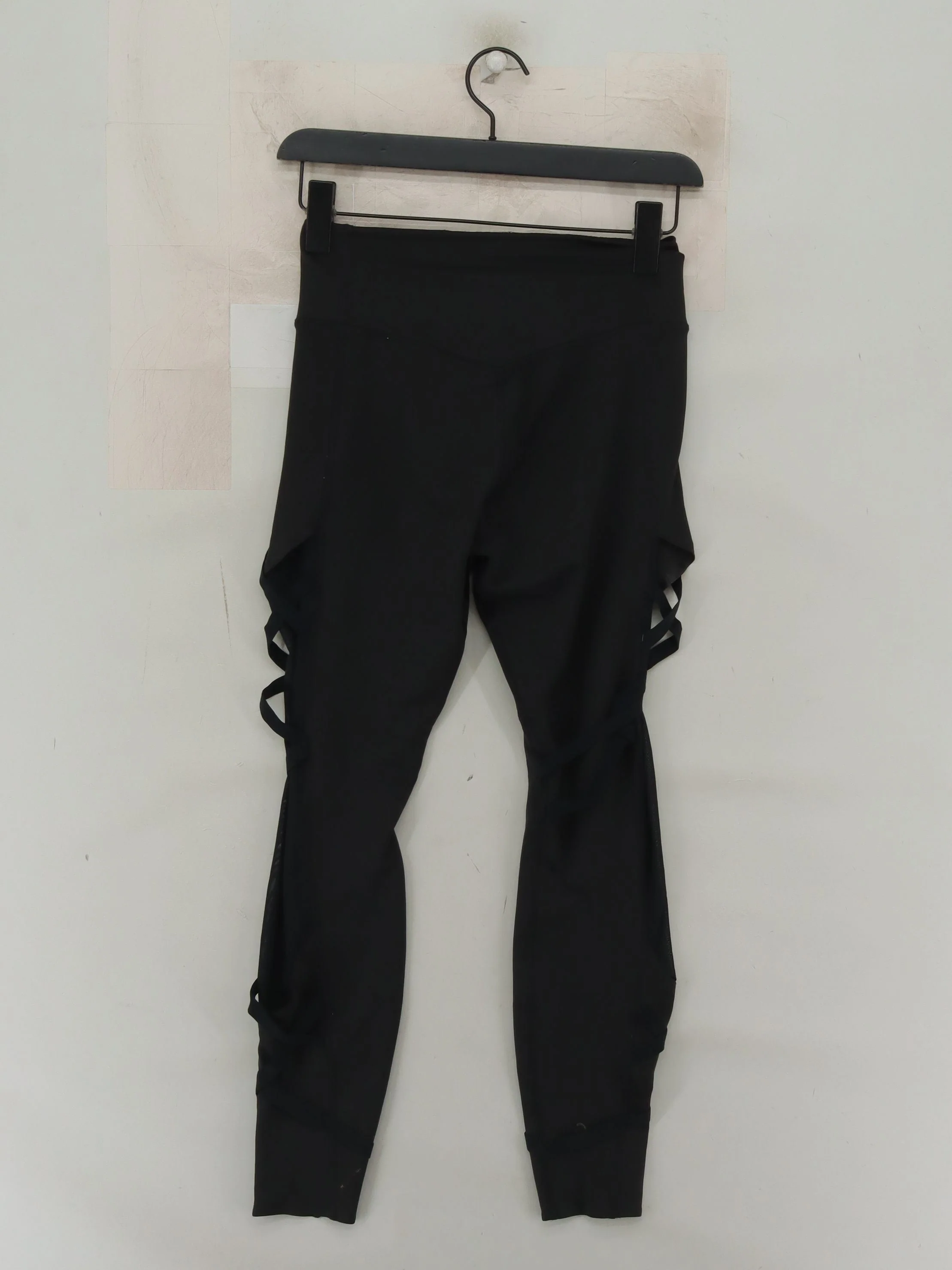 Nike Women's Leggings S Black Polyester with Elastane Full length - Image 2