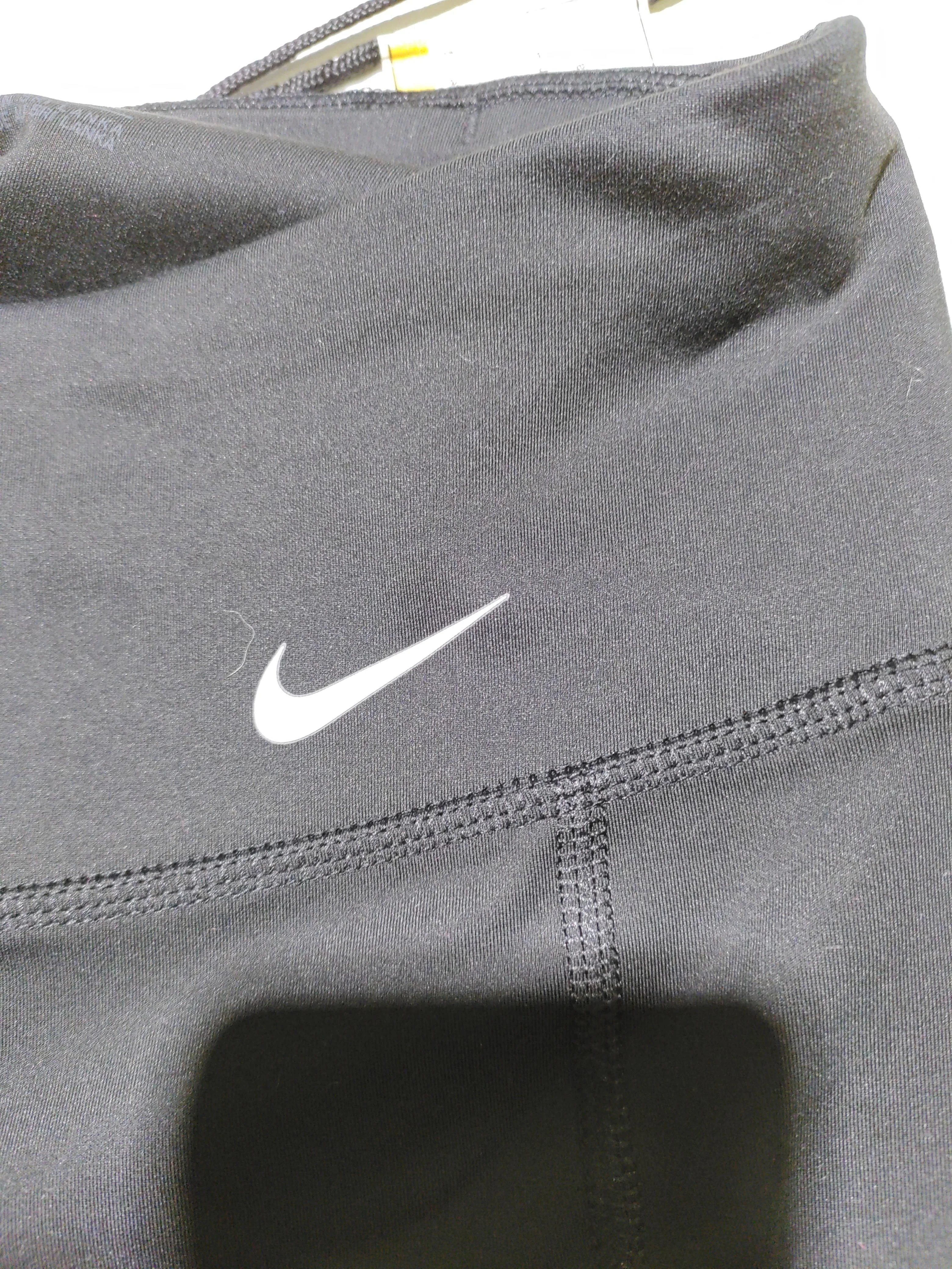 Nike Women's Leggings S Black Polyester with Elastane Full length - Image 5