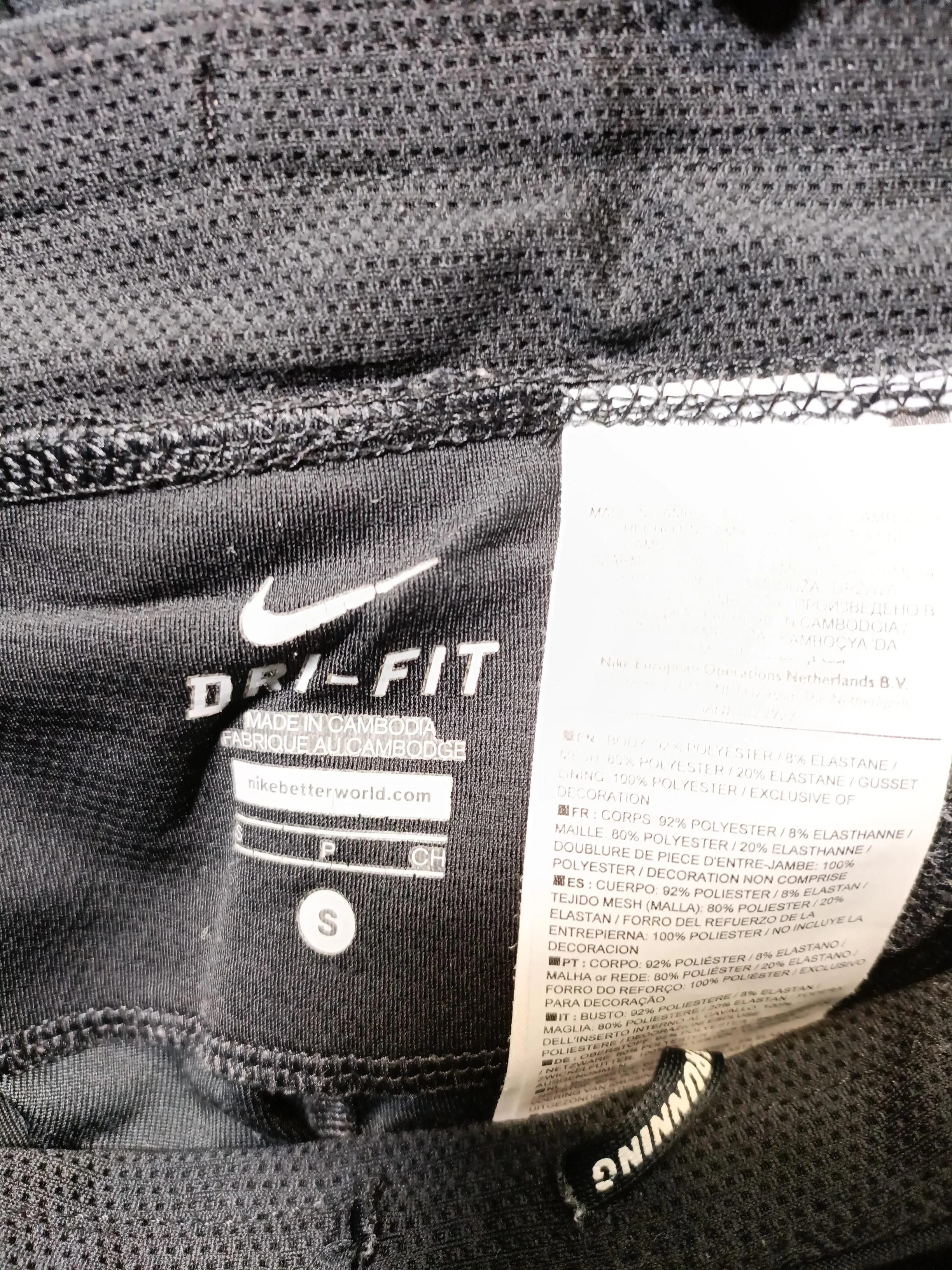 Nike Women's Leggings S Black Polyester with Elastane Full length - Image 5