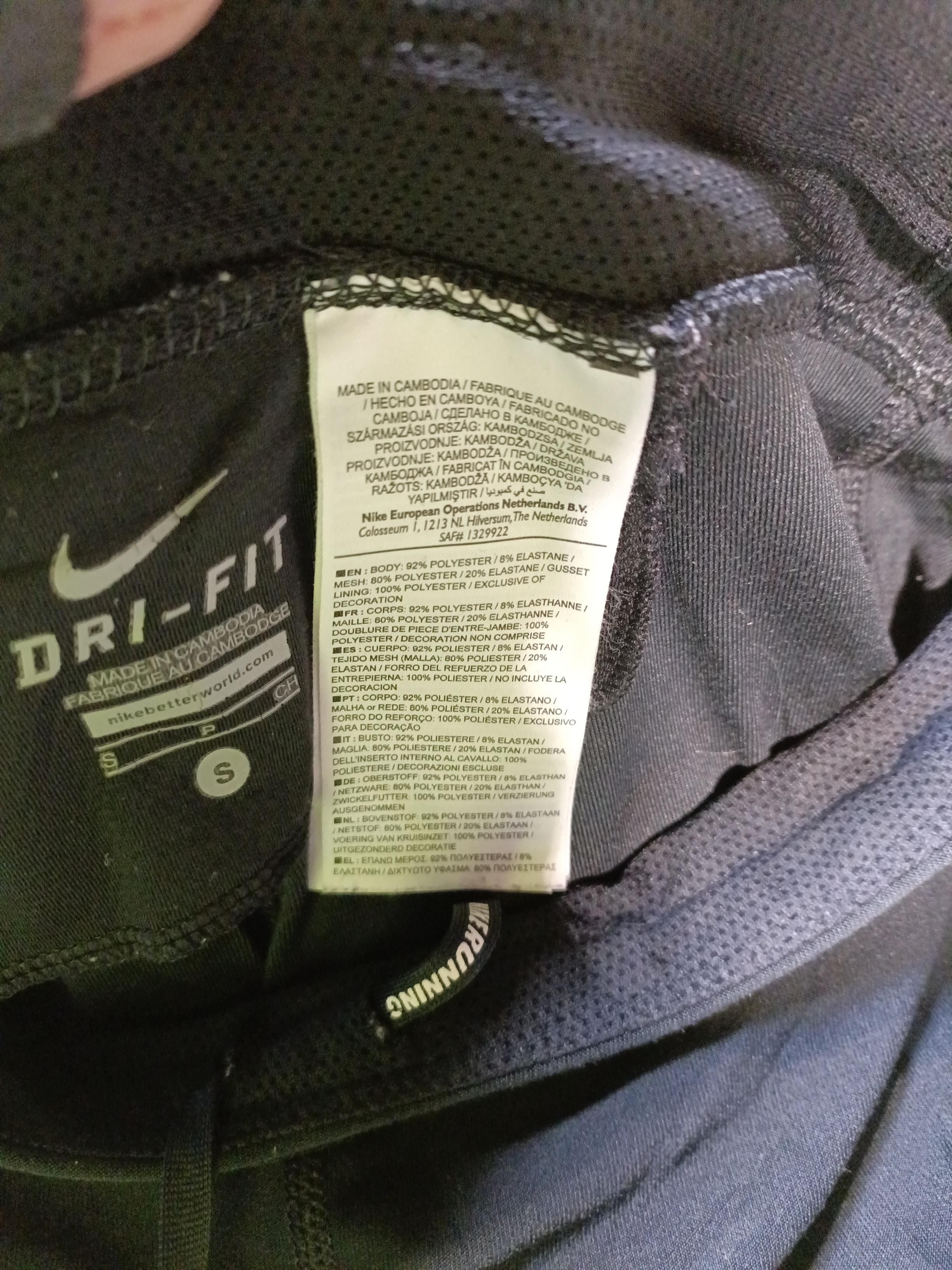 Nike Women's Leggings S Black Polyester with Elastane Full length - Image 6
