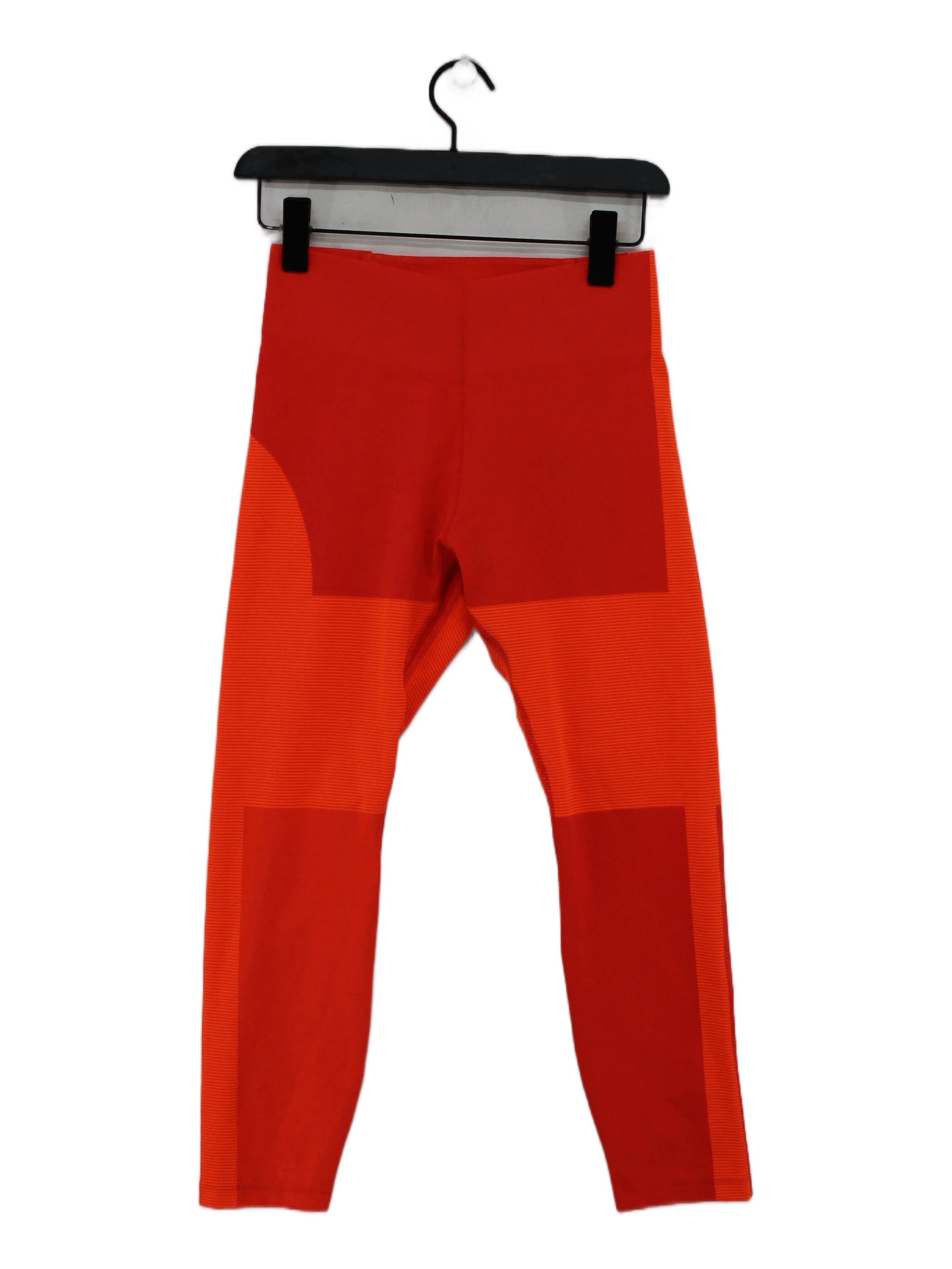Nike Women's Leggings S Orange Polyester with Elastane Capri