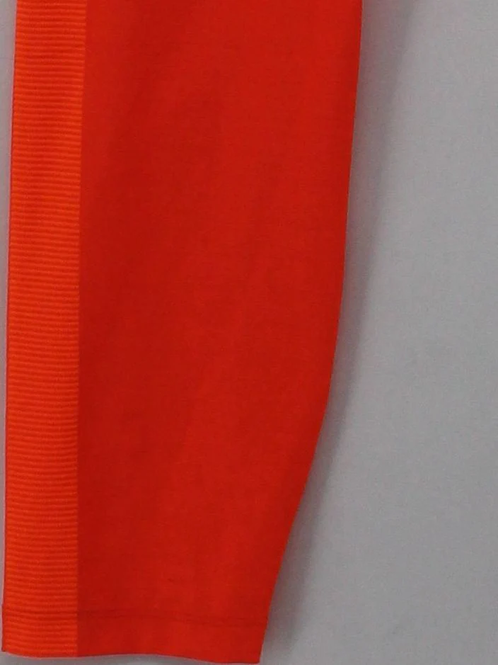 Nike Women's Leggings S Orange Polyester with Elastane Capri - Image 4