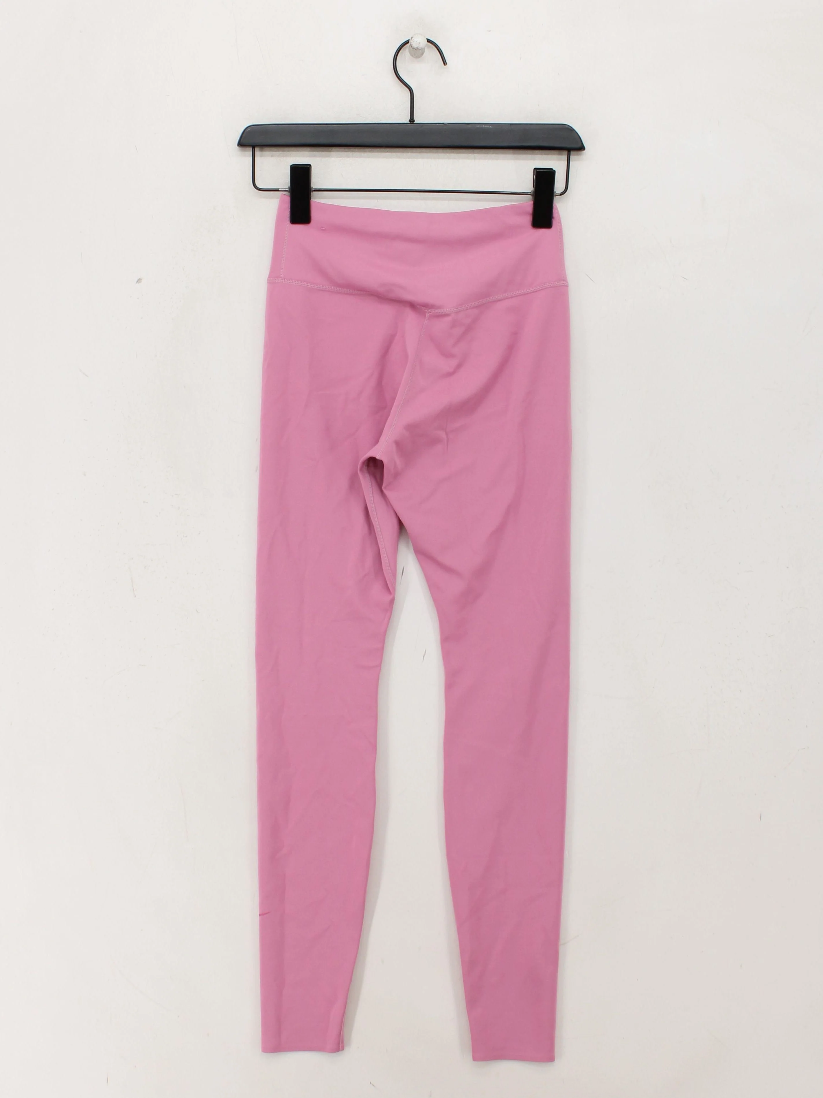 Nike Women's Leggings S Pink Polyester with Elastane Full length - Image 2