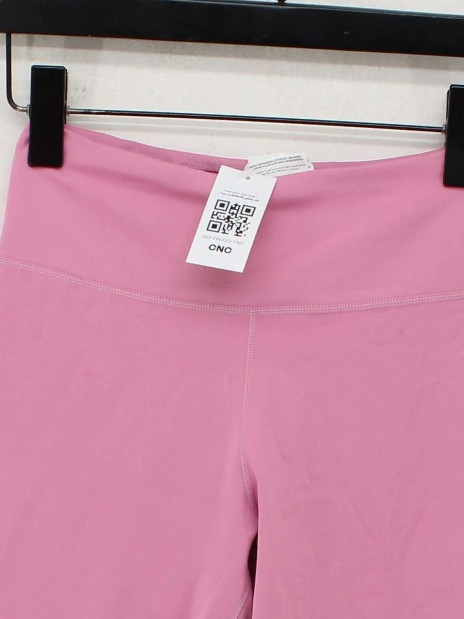 Nike Women's Leggings S Pink Polyester with Elastane Full length - Image 3