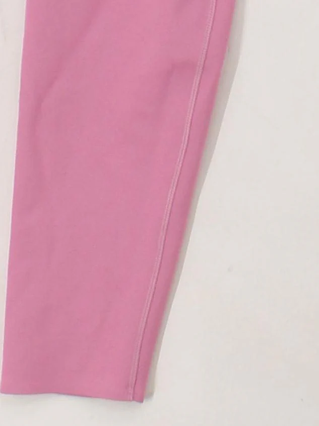 Nike Women's Leggings S Pink Polyester with Elastane Full length - Image 4