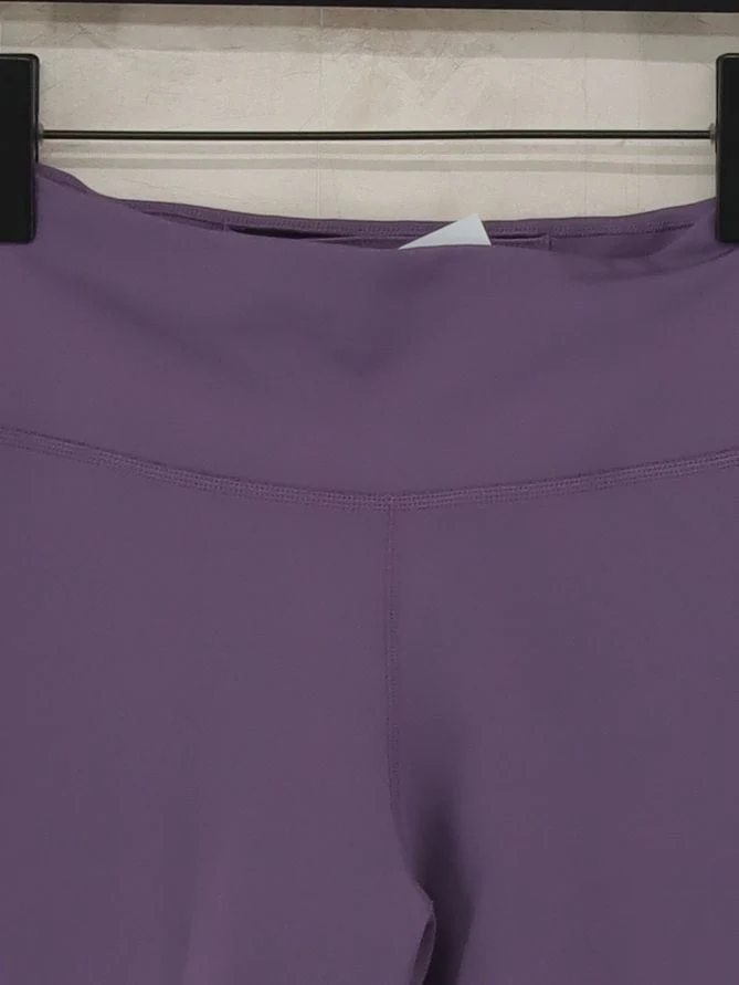 Nike Women's Leggings S Purple Polyester with Elastane Full length - Image 3
