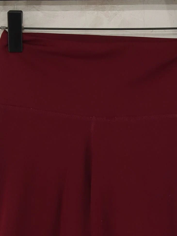 Nike Women's Leggings S Red 100% Polyester Full length - Image 3