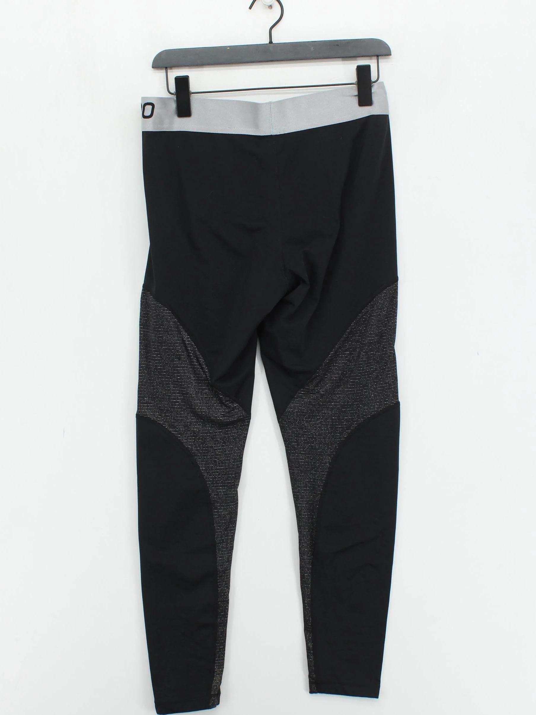 Nike Women's Leggings XL Black Polyester with Elastane, Nylon Full length - Image 2