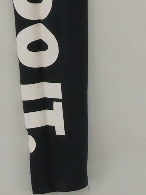 Nike Women's Leggings XS Black Graphic 100% Other Full length - Image 4
