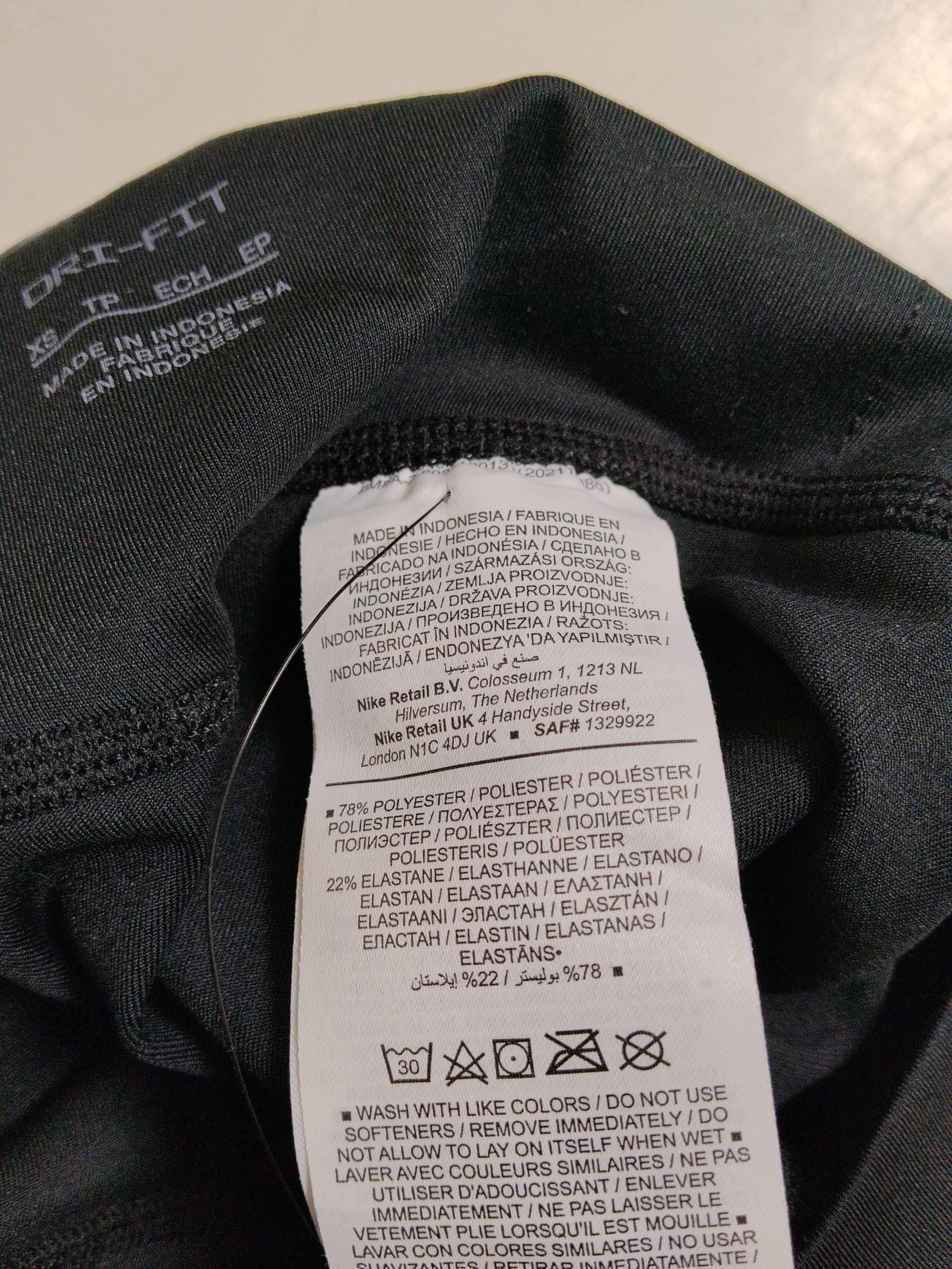 Nike Women's Leggings XS Black Polyester with Elastane Full length New with tags - Image 6