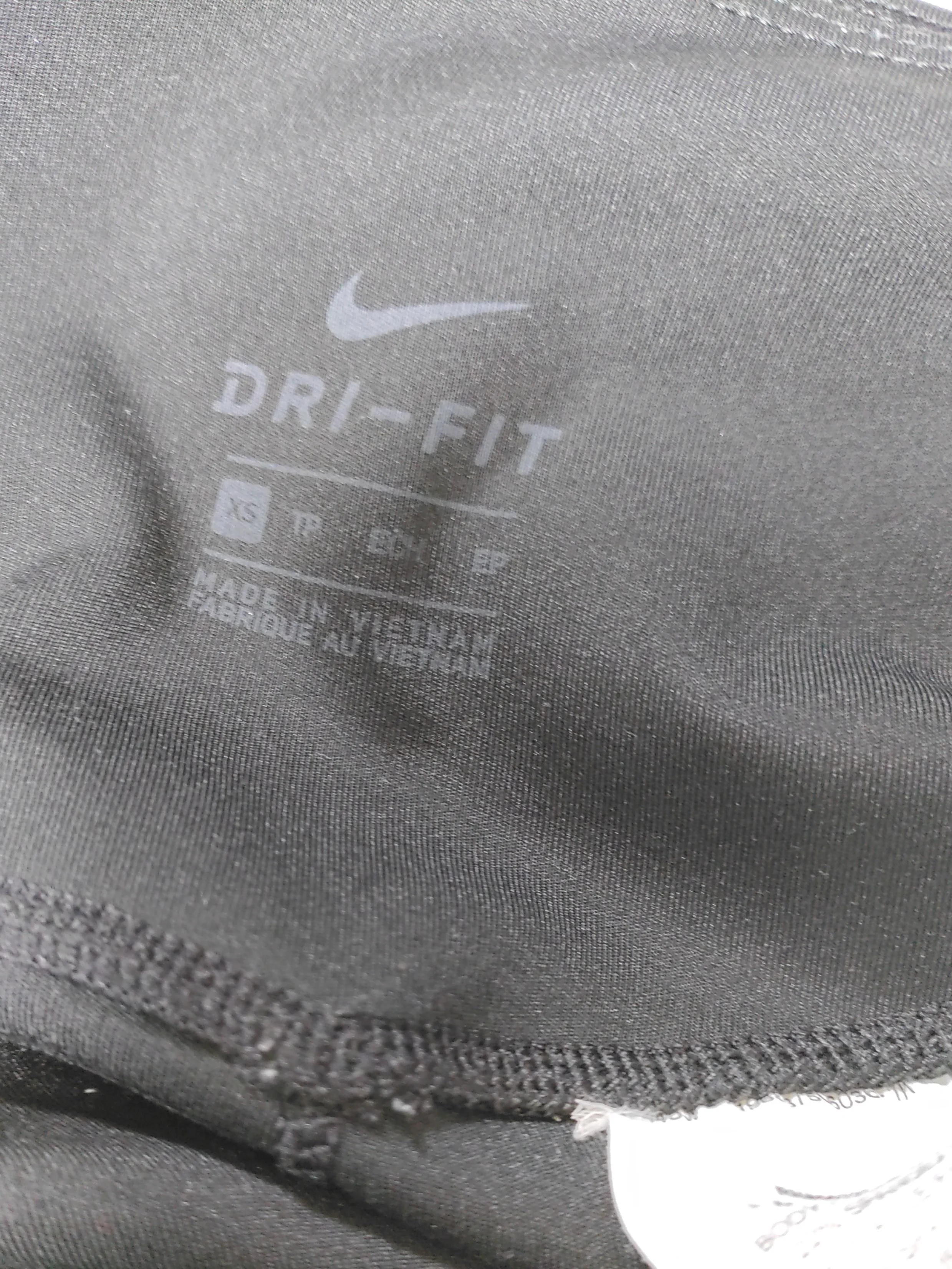 Nike Women's Leggings XS Black Polyester with Elastane, Polyamide Full length - Image 5