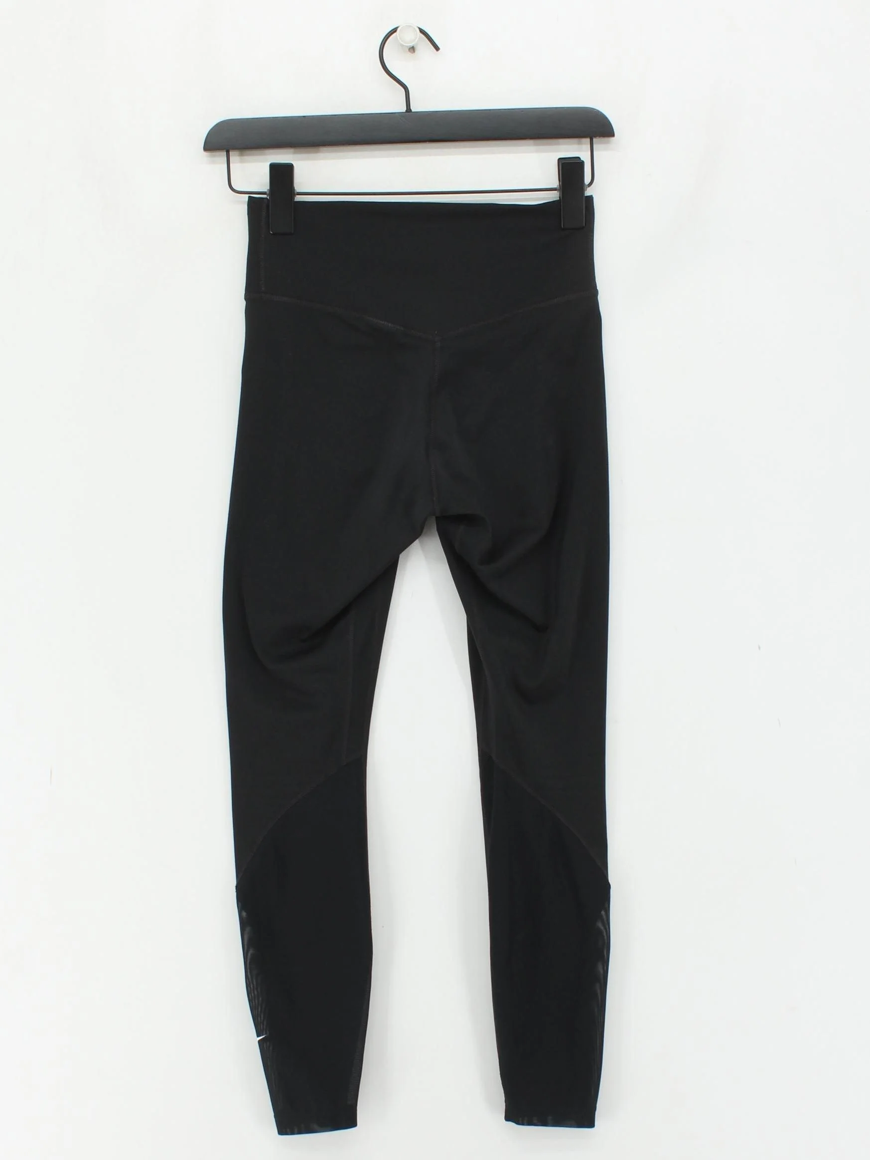 Nike Women's Leggings XS Black Polyester with Spandex Full length - Image 2