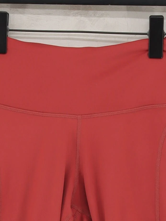 Nike Women's Leggings XS Red Graphic Polyester with Elastane Full length - Image 3