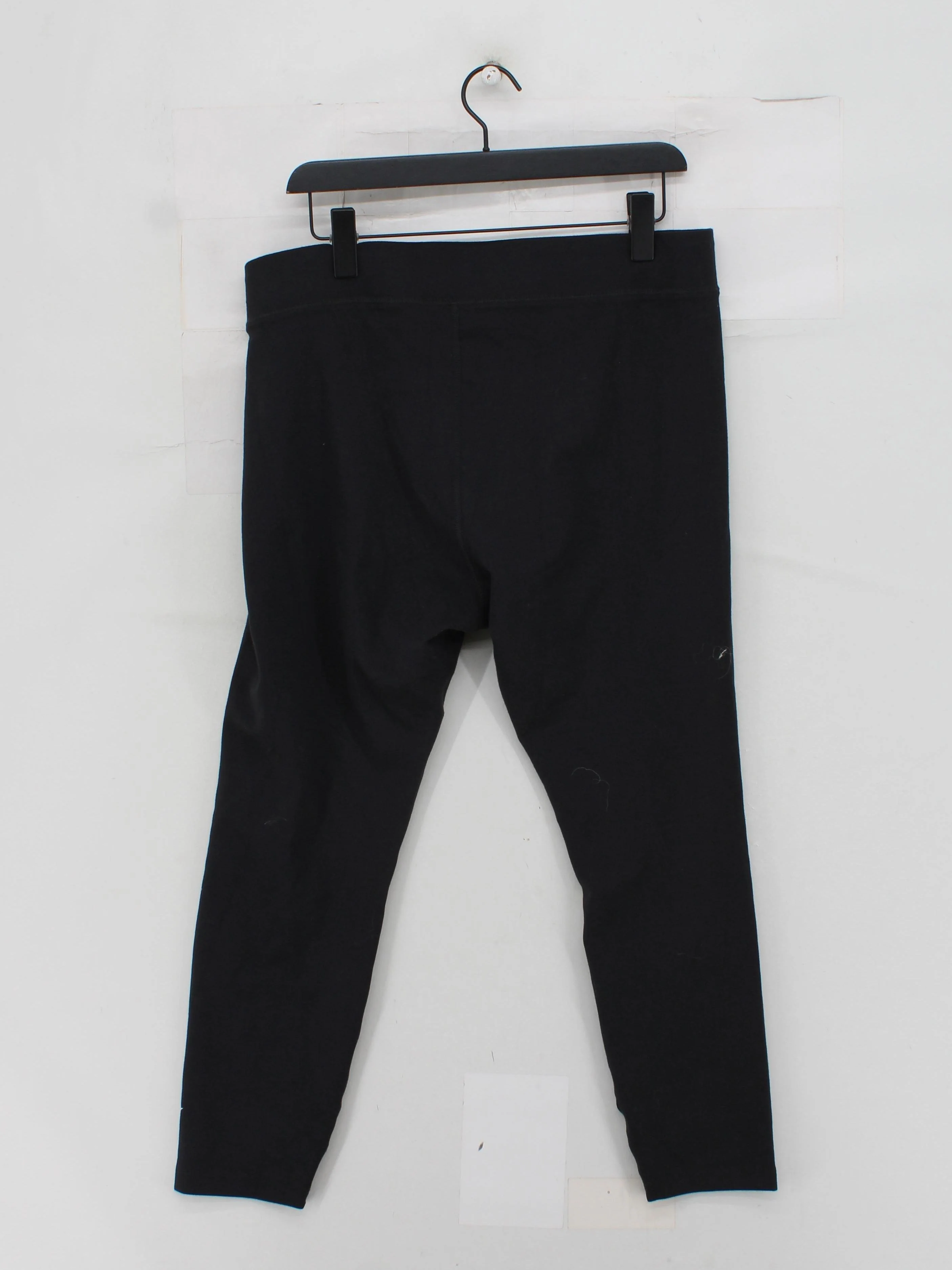 Nike Women's Leggings XXL Black Cotton with Polyester, Elastane Capri - Image 2