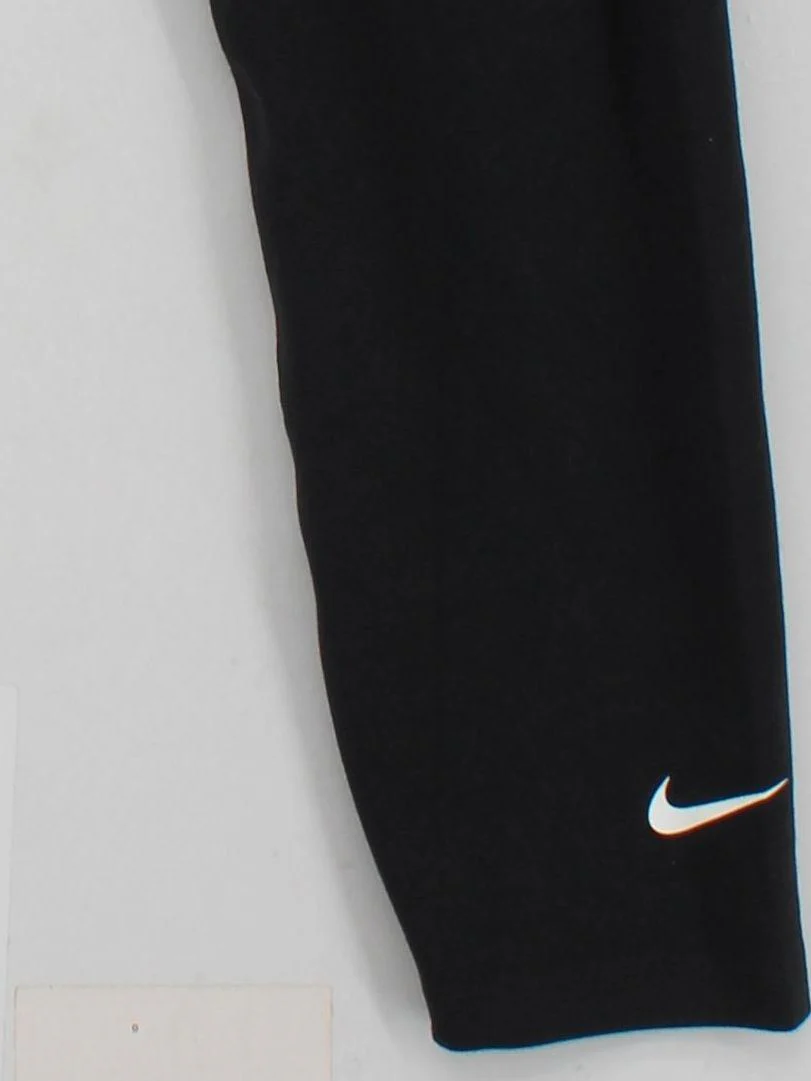 Nike Women's Leggings XXL Black Cotton with Polyester, Elastane Capri - Image 4
