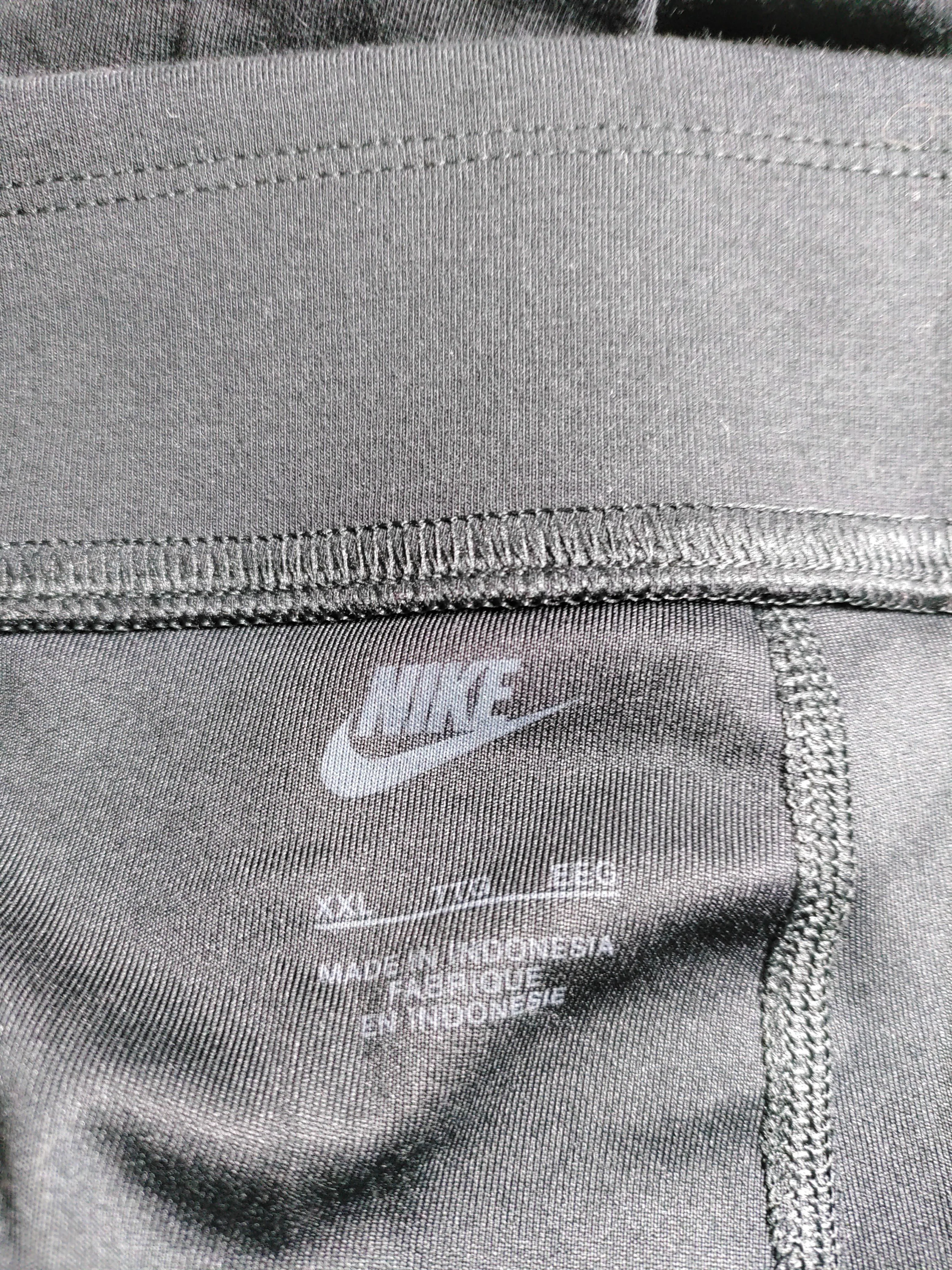 Nike Women's Leggings XXL Black Cotton with Polyester, Elastane Capri - Image 5