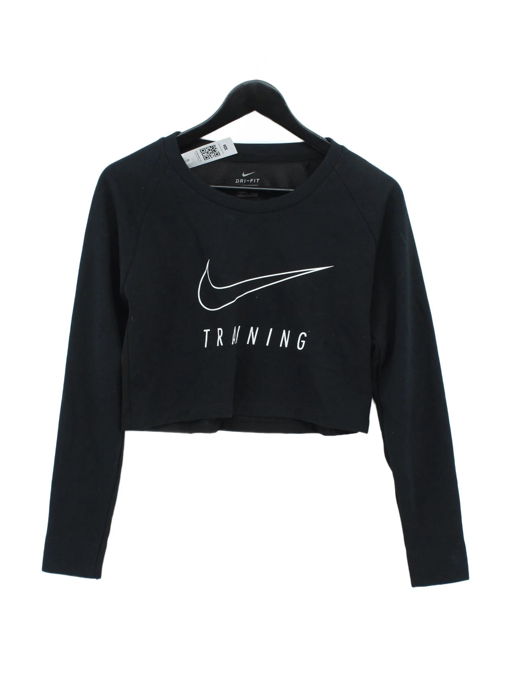 Nike Women's Loungewear M Black Cotton with Polyester, Spandex Basic