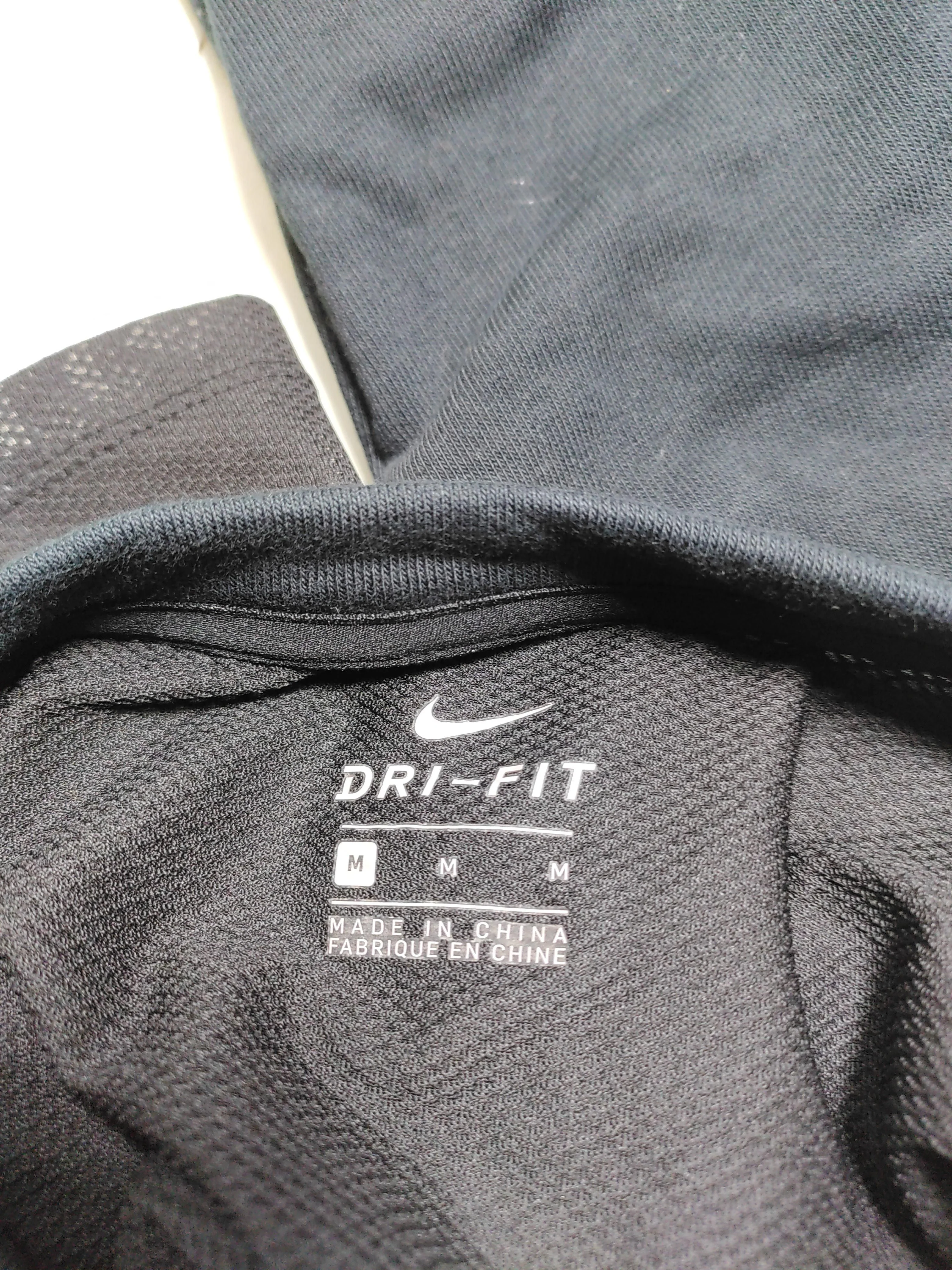 Nike Women's Loungewear M Black Cotton with Polyester, Spandex Basic - Image 5