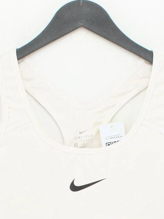Nike Women's Loungewear M Cream Polyester with Elastane, Nylon, Spandex Basic - Image 3