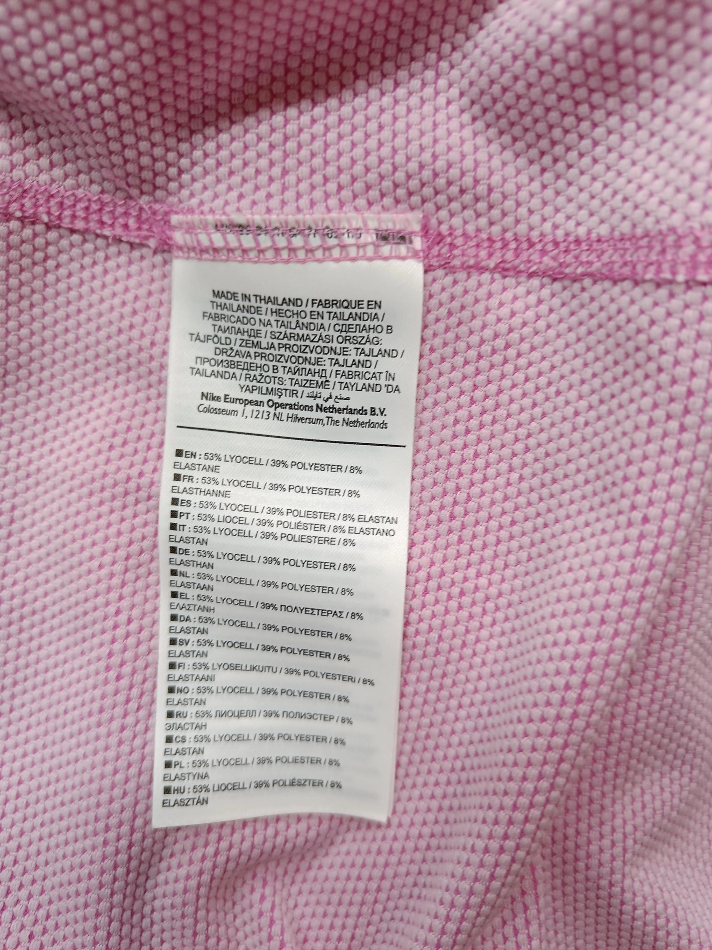 Nike Women's Loungewear M Pink Lyocell Modal with Polyester, Elastane Basic - Image 6