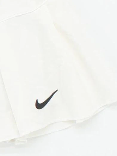 Nike Women's Mini Skirt S White Polyester with Elastane Short Mini - Image 4